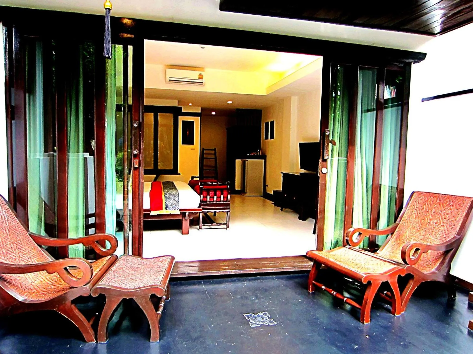 Seating area in Yantarasri Resort