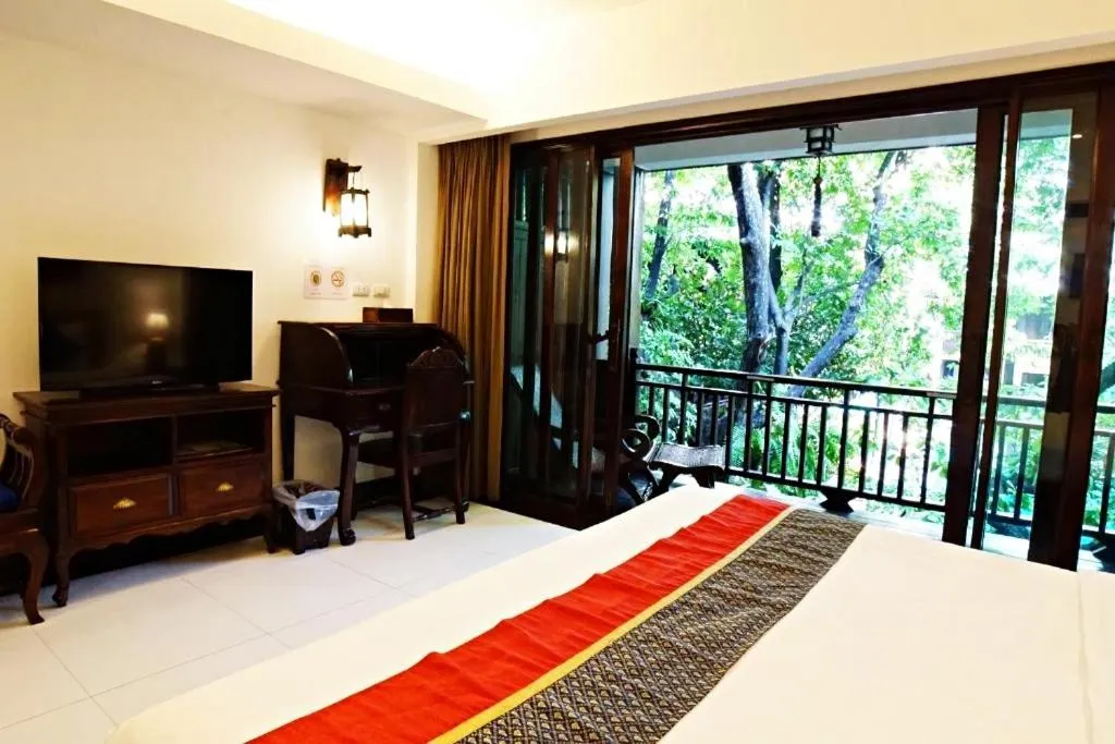 Bed in Yantarasri Resort