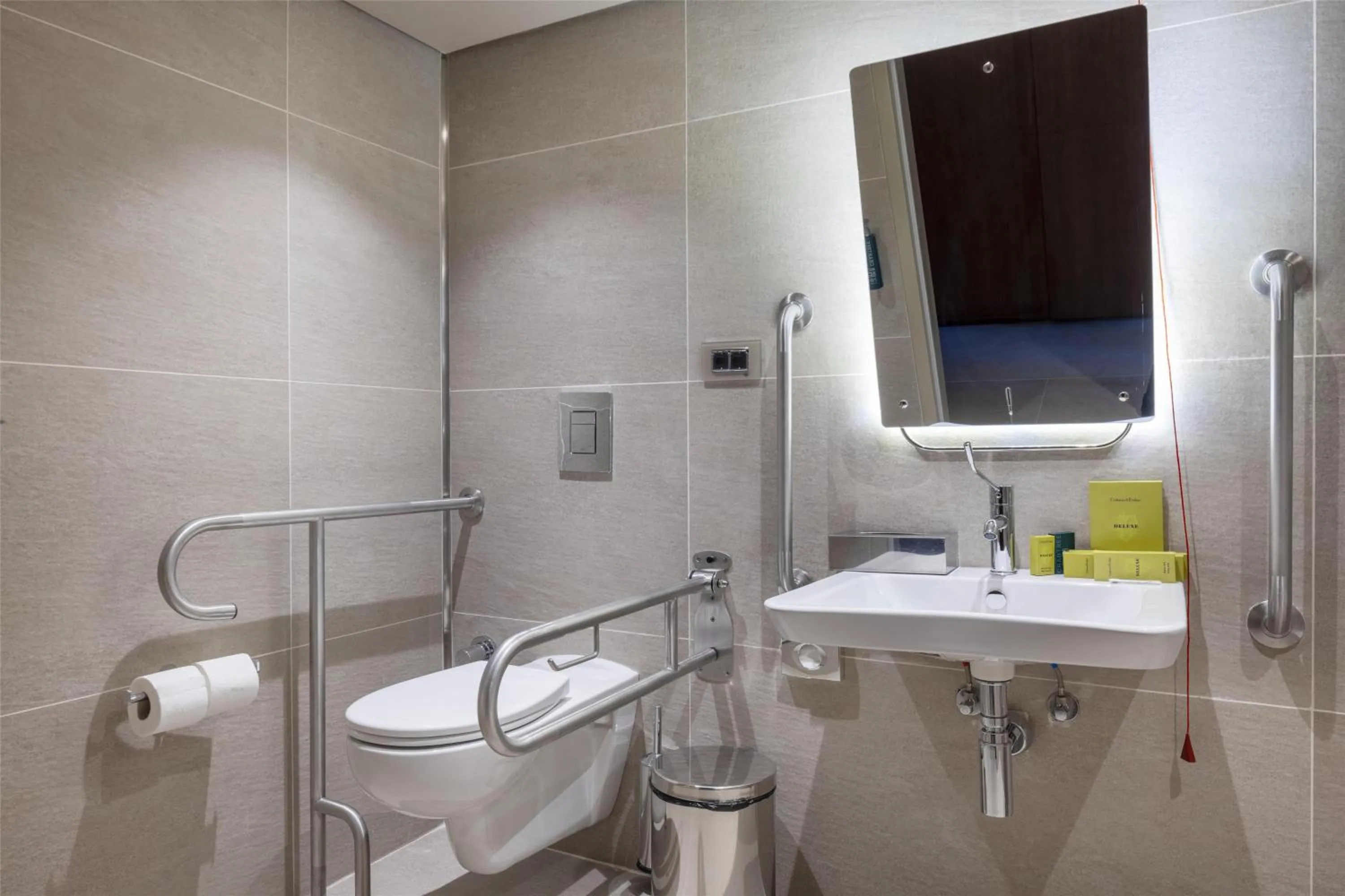 Bathroom in Mersin HiltonSA