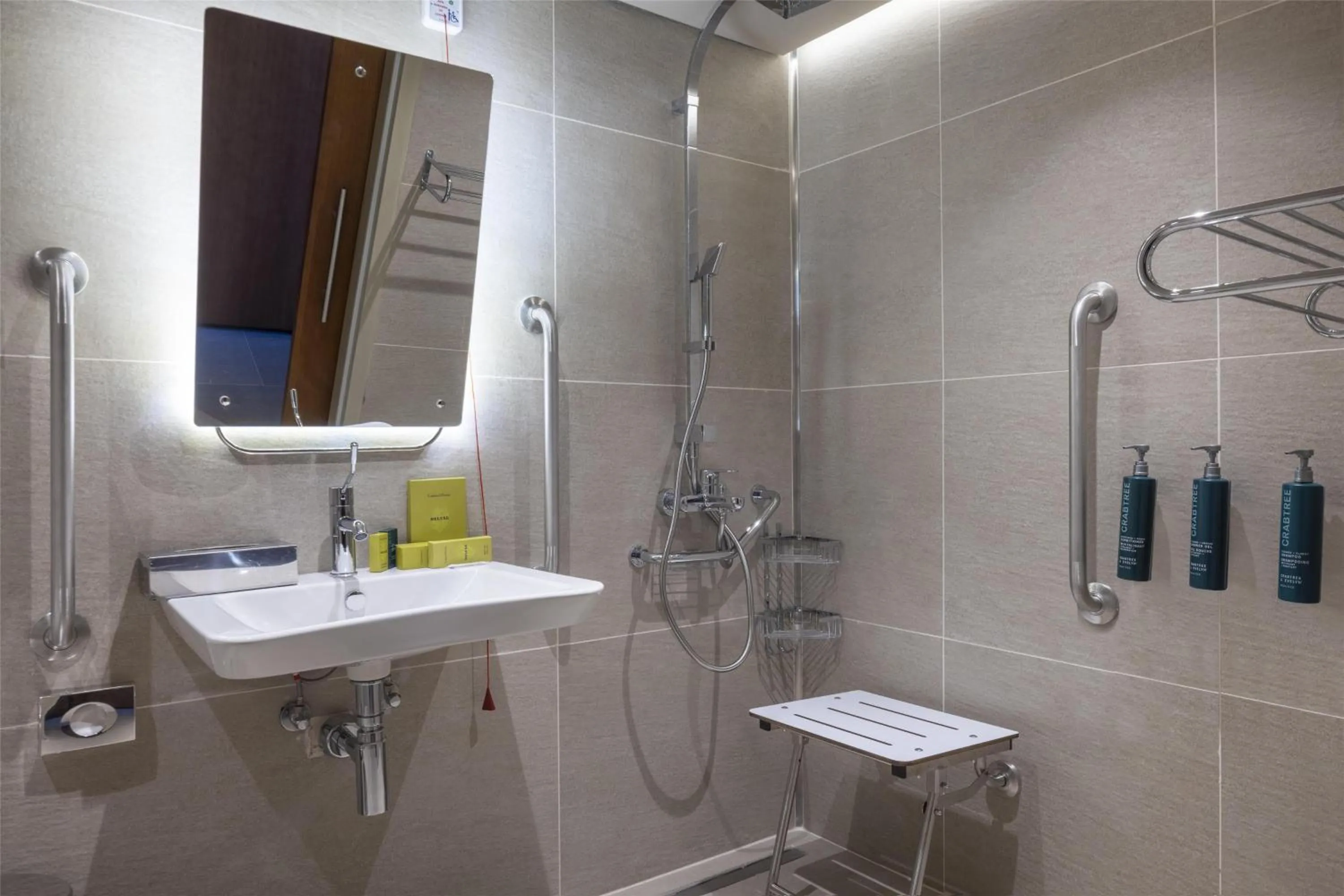 Bathroom in Mersin HiltonSA