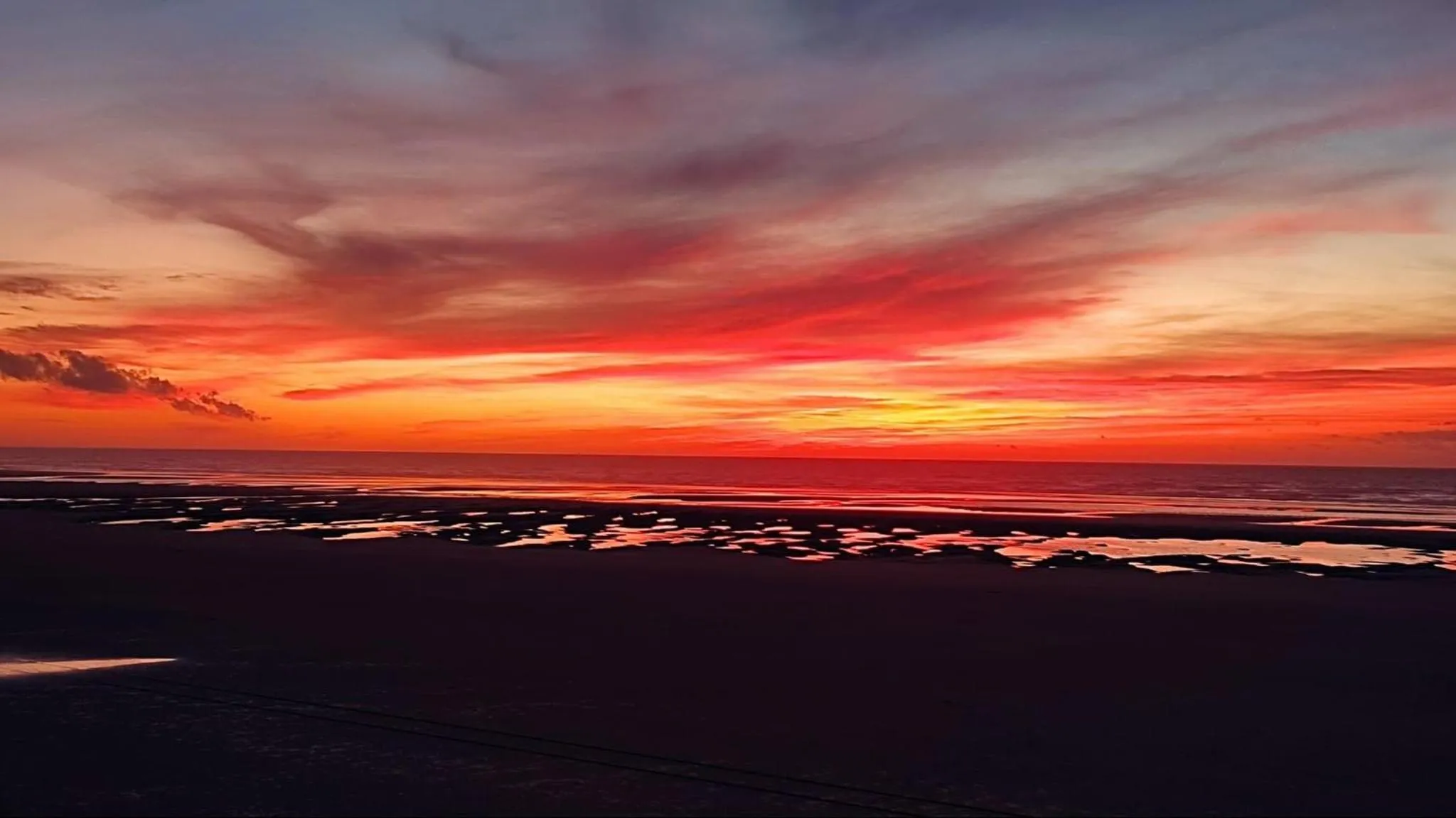 Natural landscape in Les Chambres d'Hôtes de la Mer