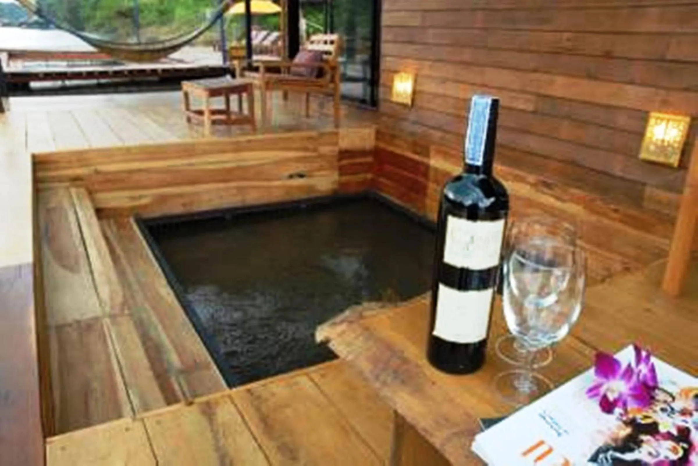 Balcony/Terrace in Boutique Raft Resort, River Kwai