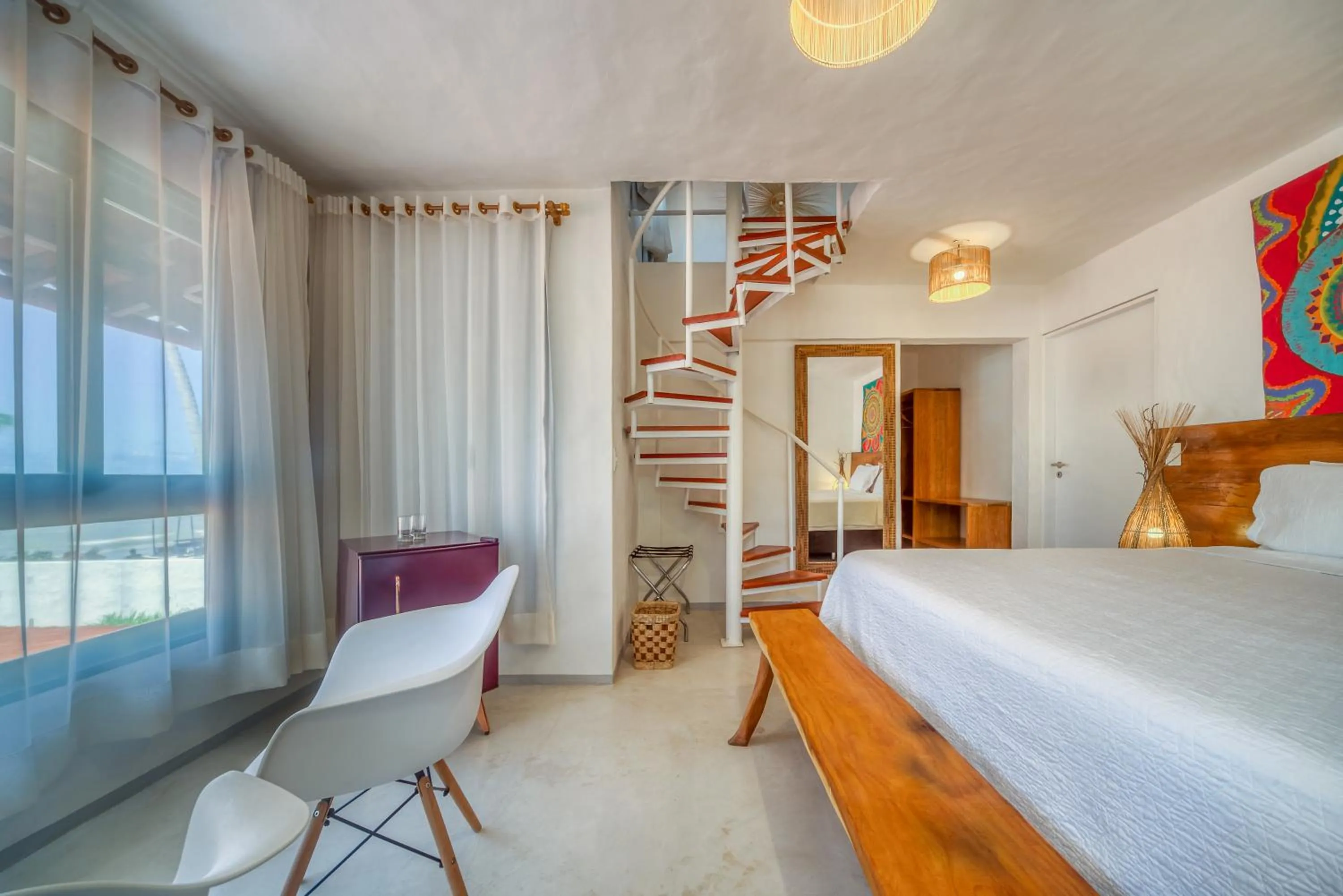 Bed in Pousada Rota Ecológica