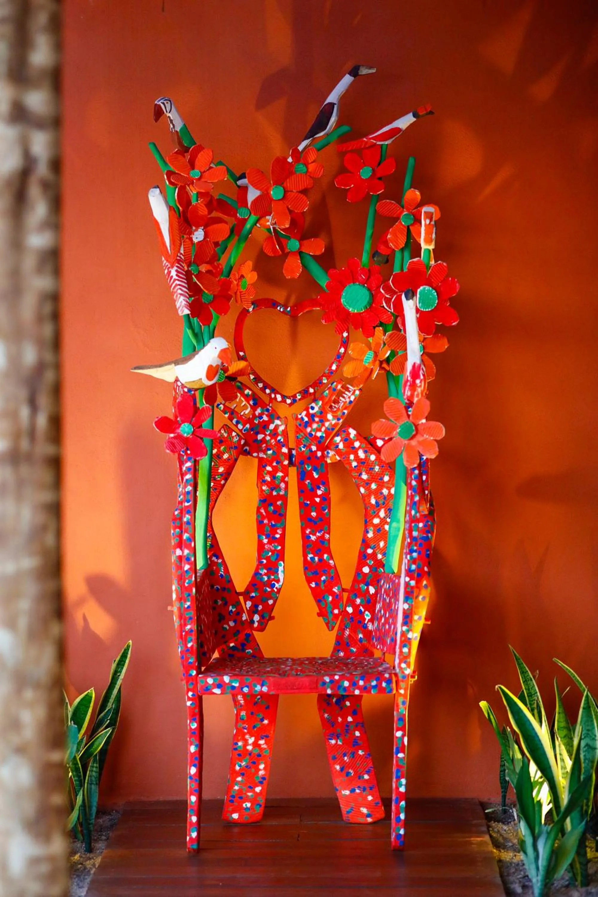 Decorative detail in Pousada Rota Ecológica