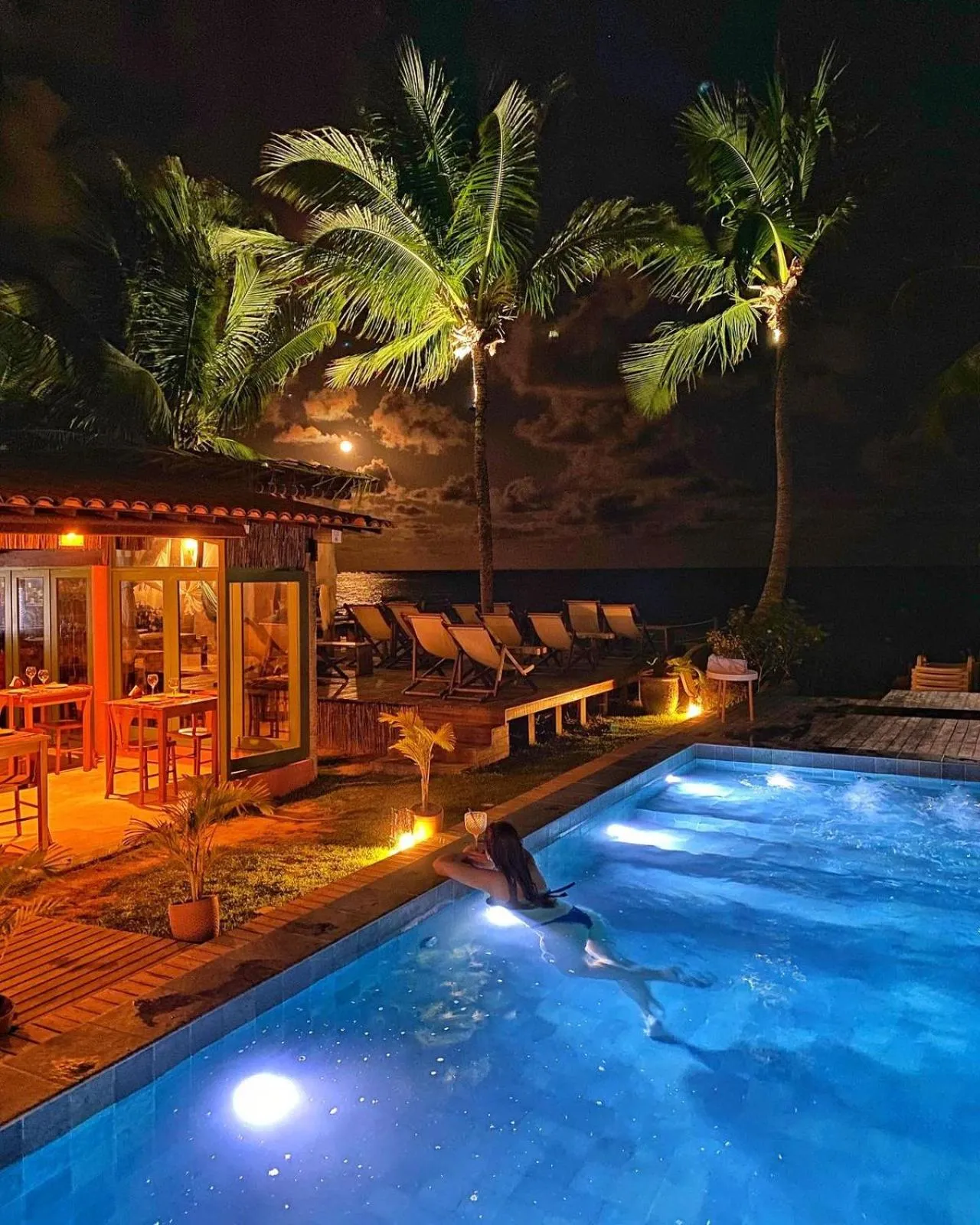 Restaurant/places to eat in Pousada Rota Ecológica