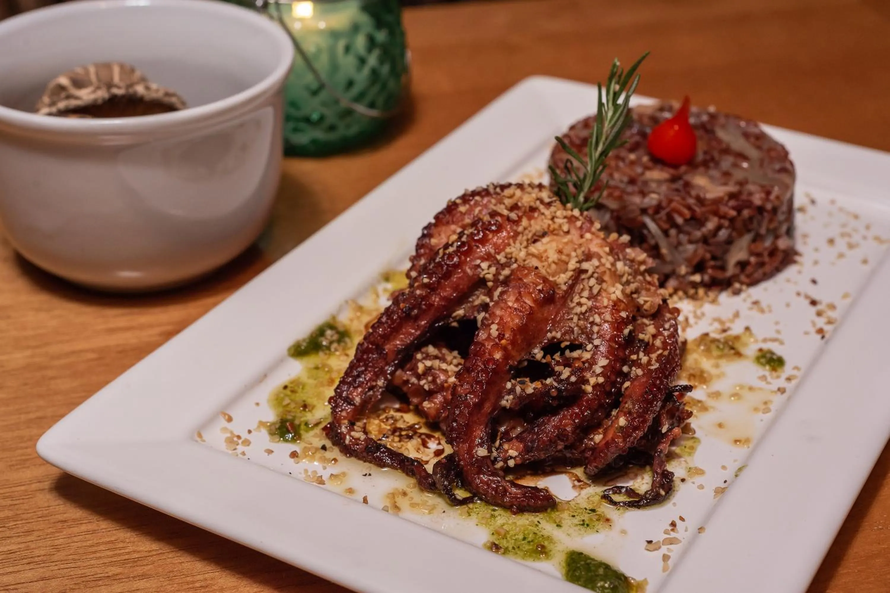 Restaurant/places to eat in Pousada Rota Ecológica