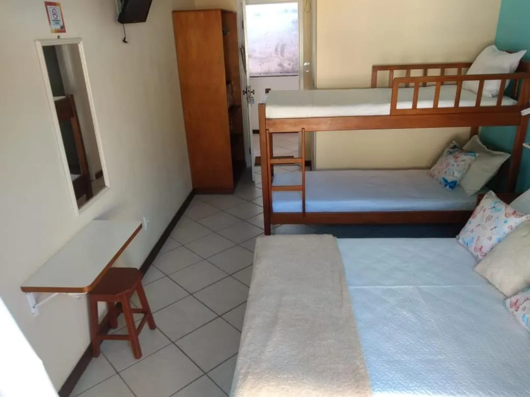 Bed in Pousada Arrastão da Ilha