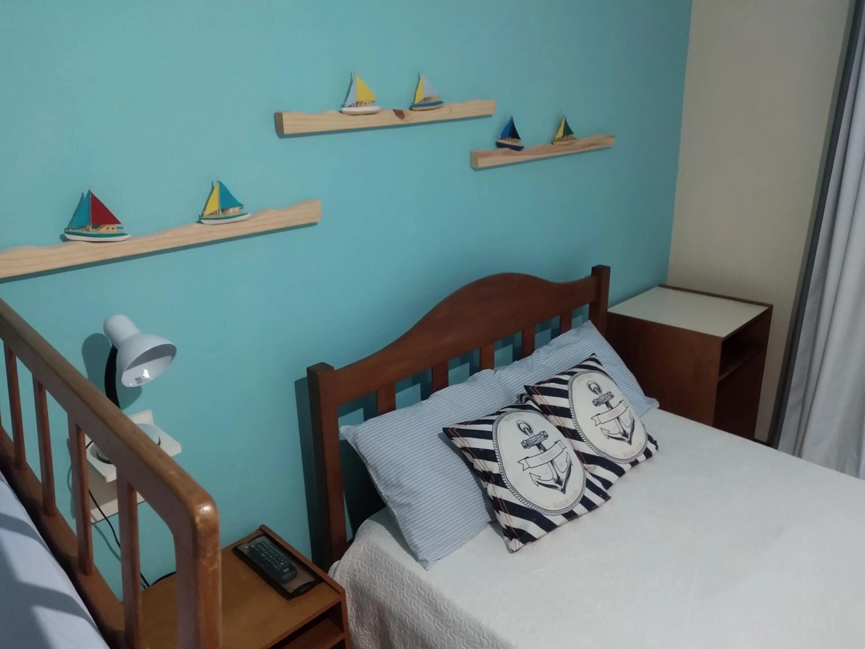 Bed in Pousada Arrastão da Ilha