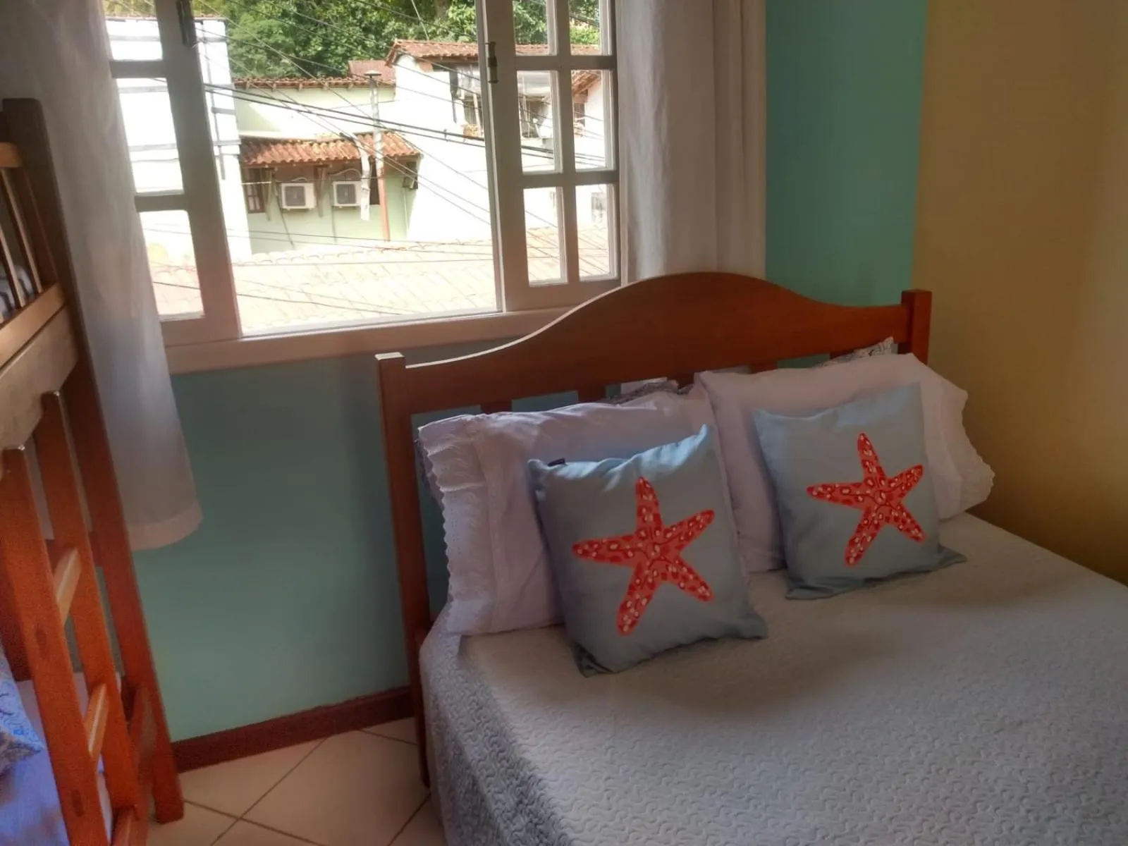 Bed in Pousada Arrastão da Ilha