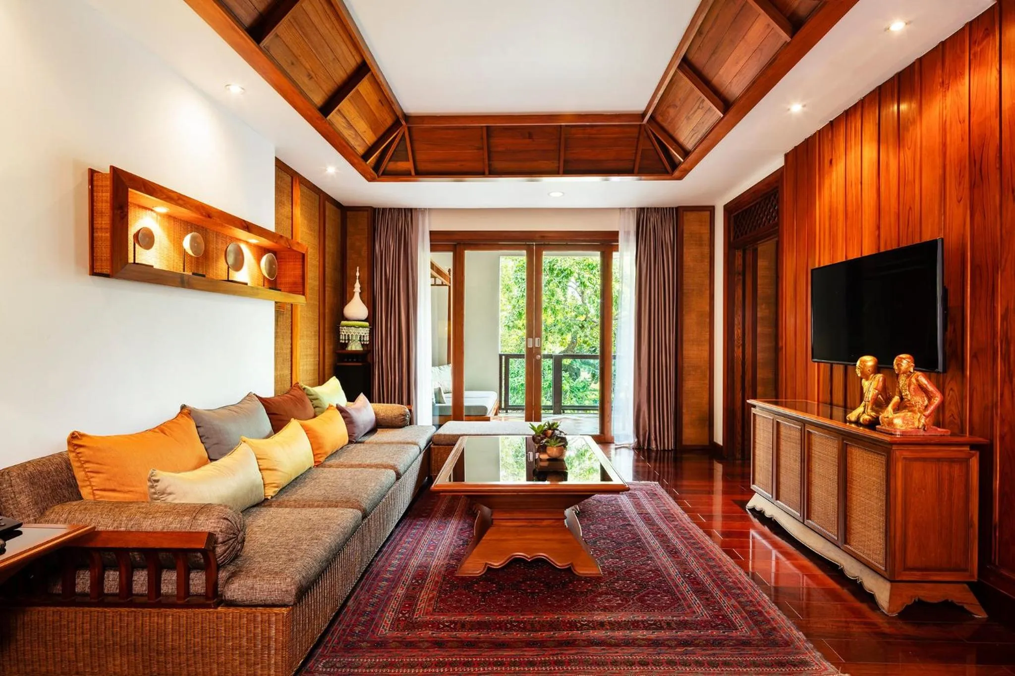 Living room in RatiLanna Riverside Spa Resort