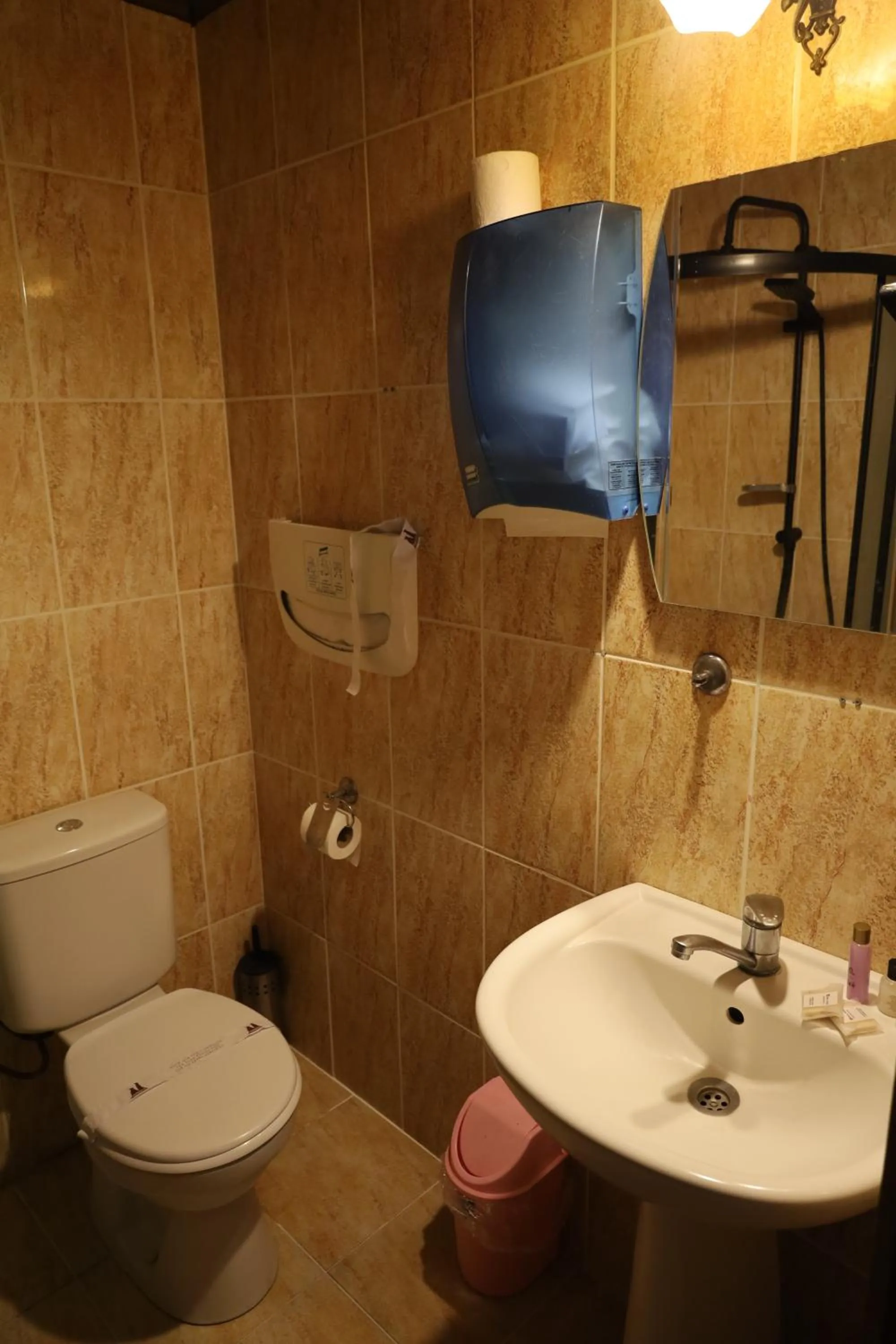 Shower in Born Hotel