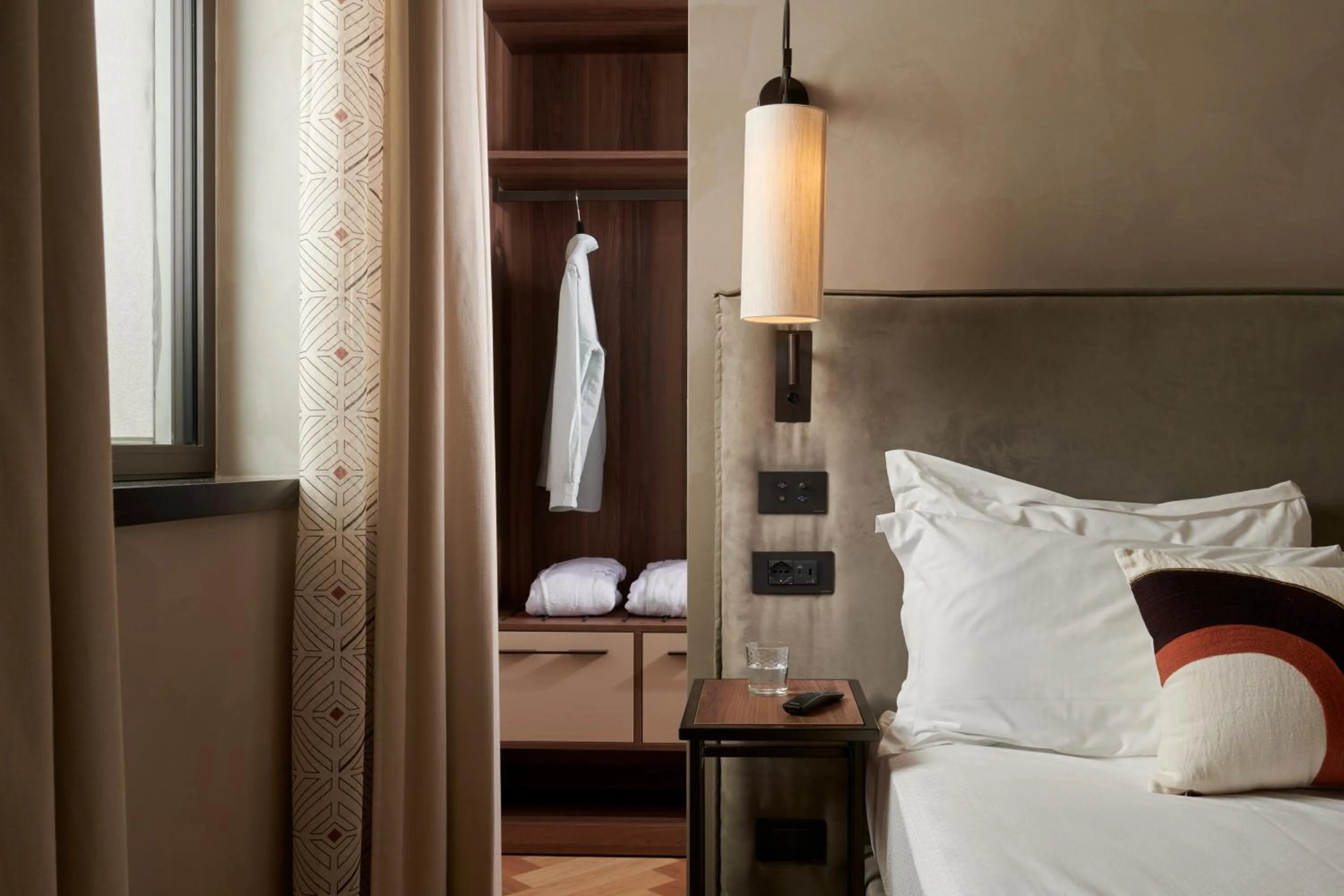 Bed in Maximilian Suites