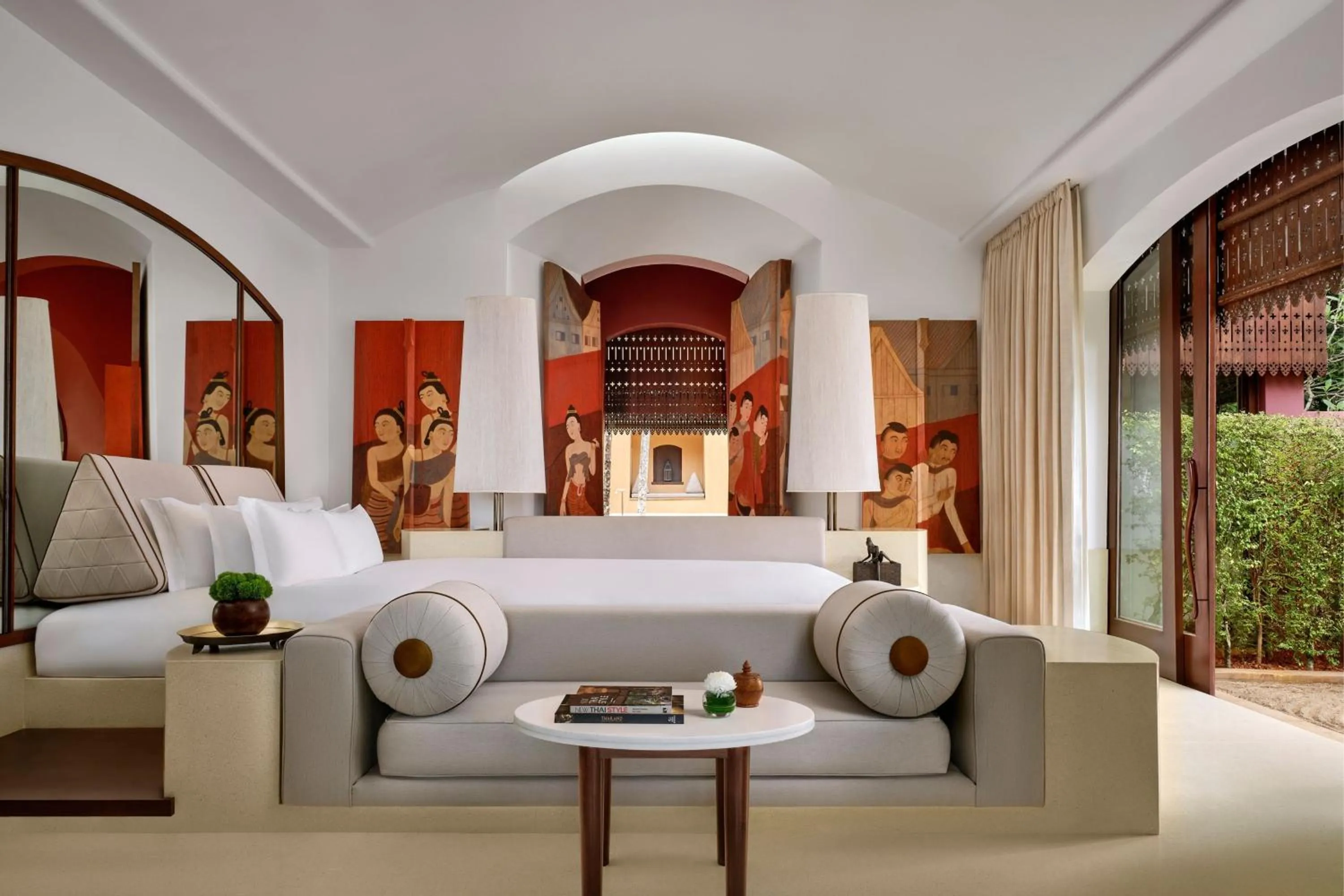 Swimming pool, Bed in Phulay Bay, a Ritz-Carlton Reserve