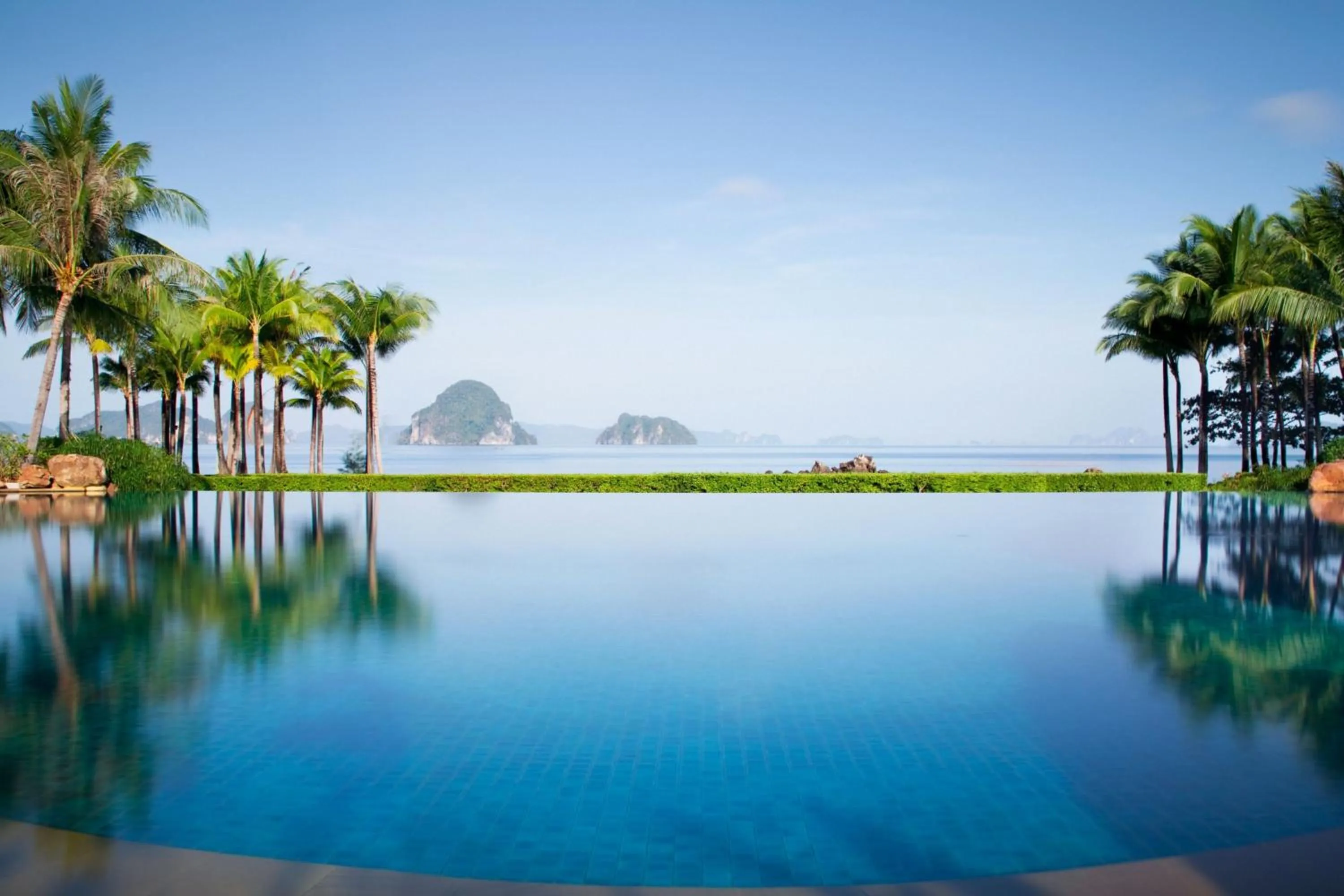 Swimming pool in Phulay Bay, a Ritz-Carlton Reserve
