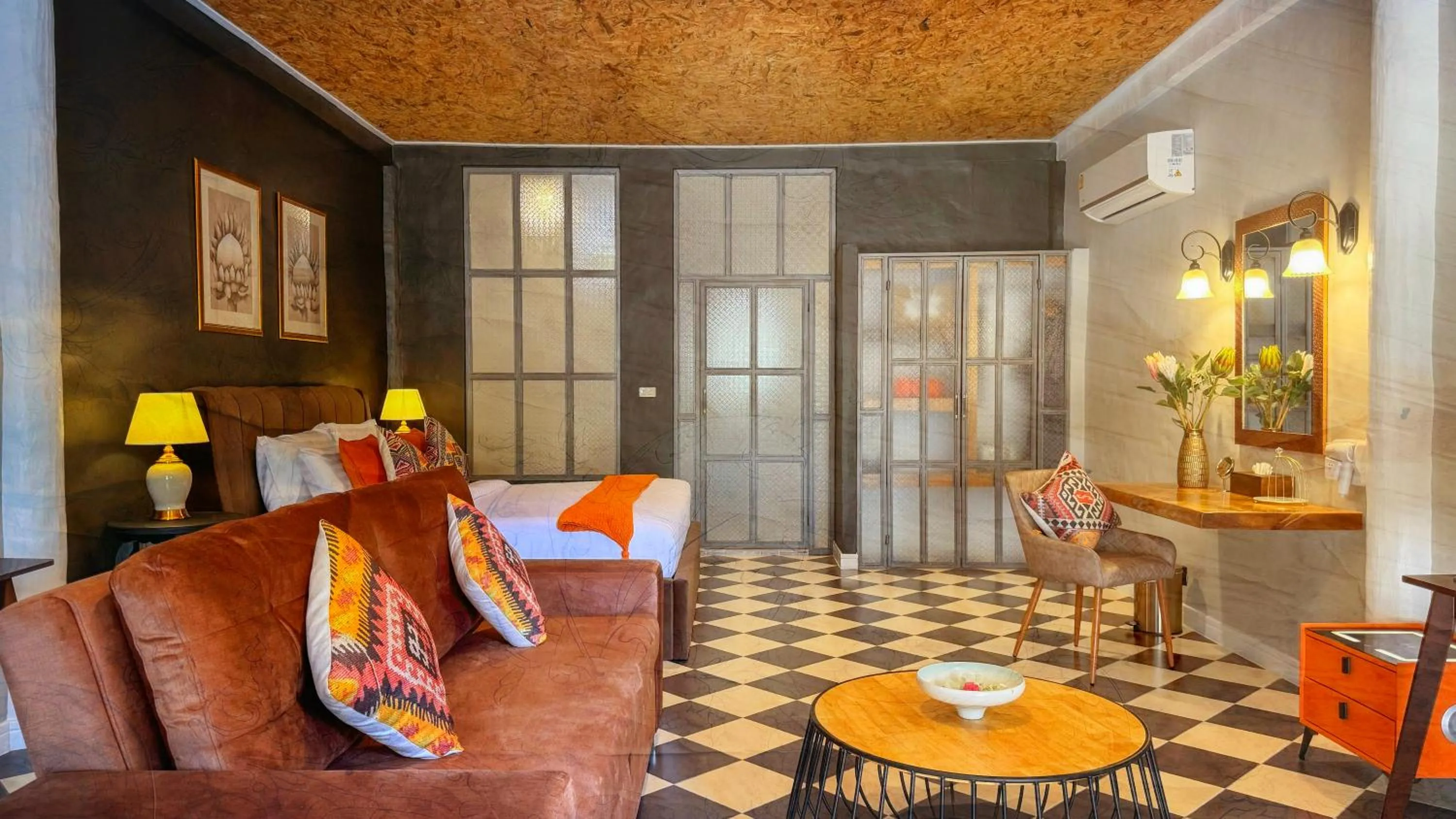 Bedroom in Milky Bay Resort