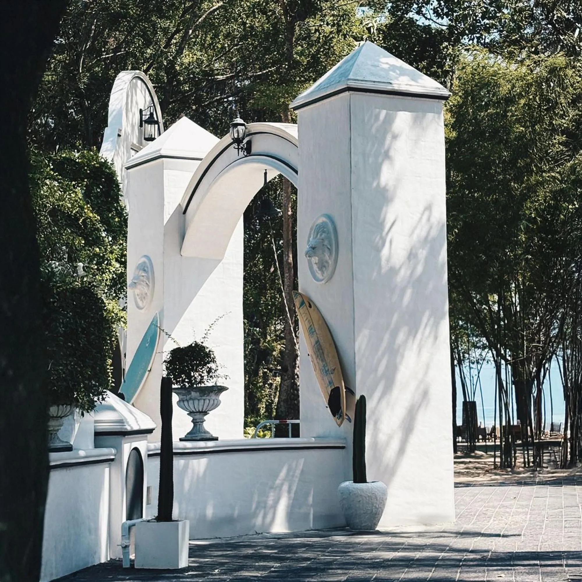 Property building in Milky Bay Resort