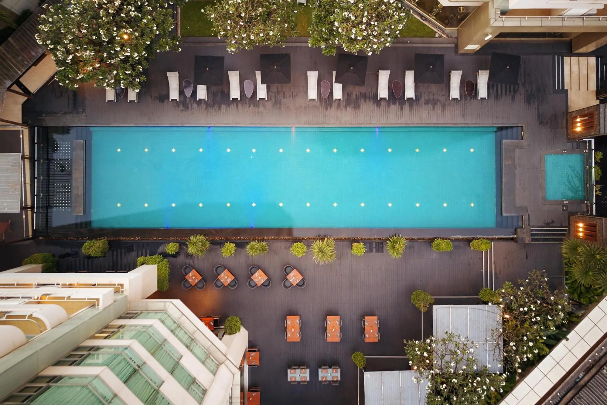 Swimming pool in JC Kevin Sathorn Bangkok Hotel