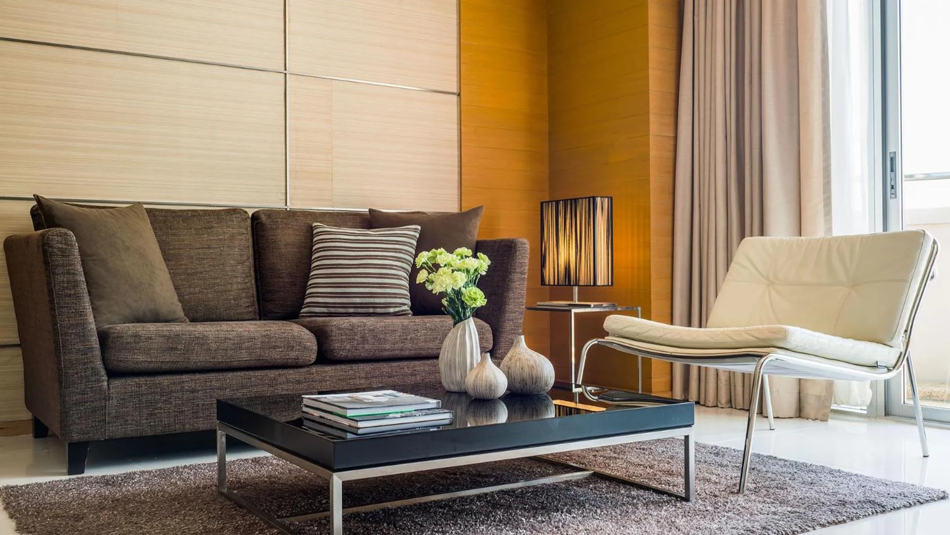 Seating area in JC Kevin Sathorn Bangkok Hotel