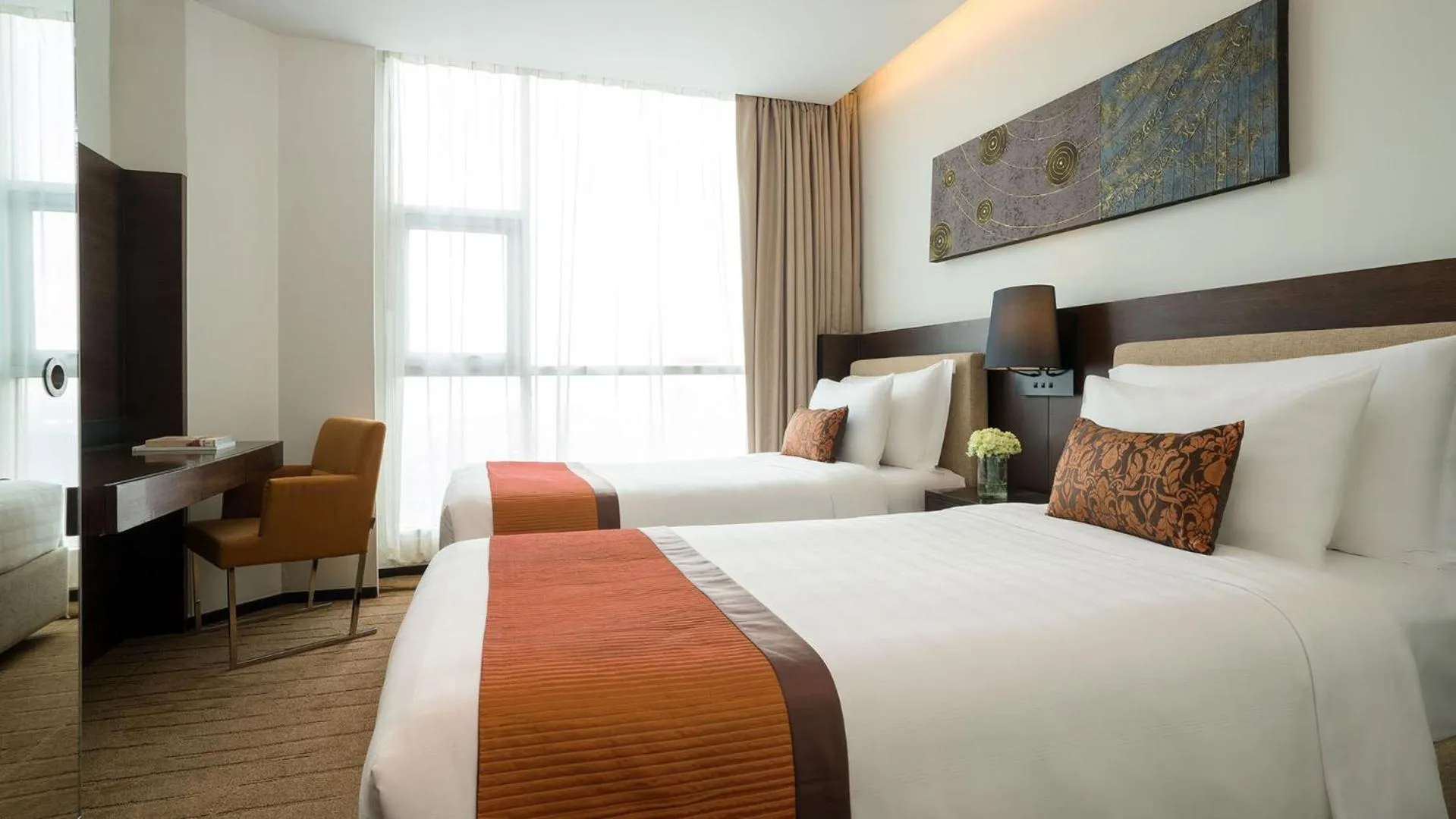 Bedroom, Bed in JC Kevin Sathorn Bangkok Hotel