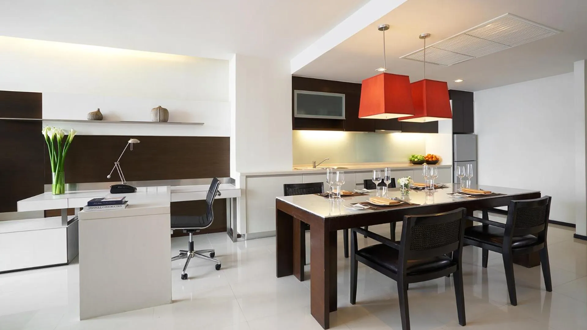 Dining area in JC Kevin Sathorn Bangkok Hotel