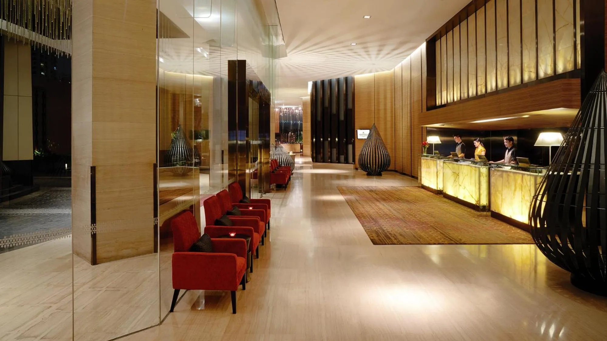 Lobby or reception in JC Kevin Sathorn Bangkok Hotel