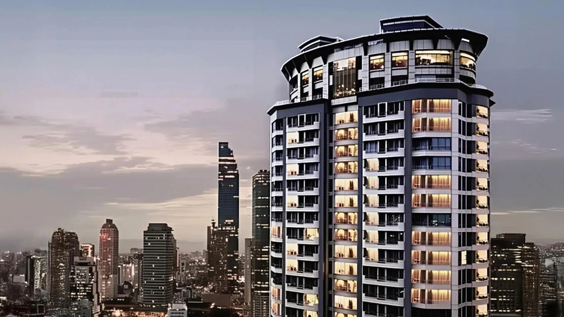 Property building in JC Kevin Sathorn Bangkok Hotel