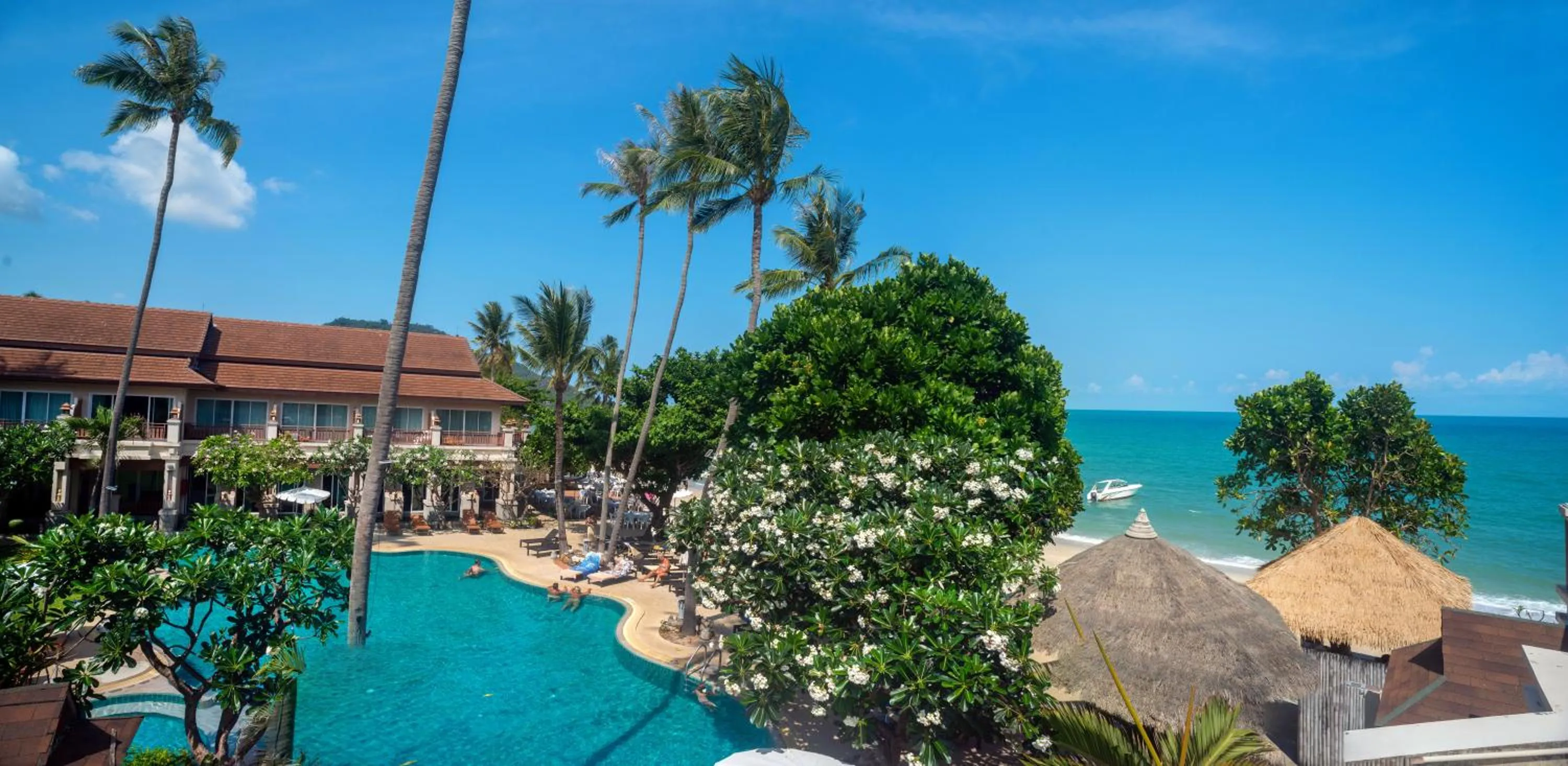Pool view in Aloha Resort