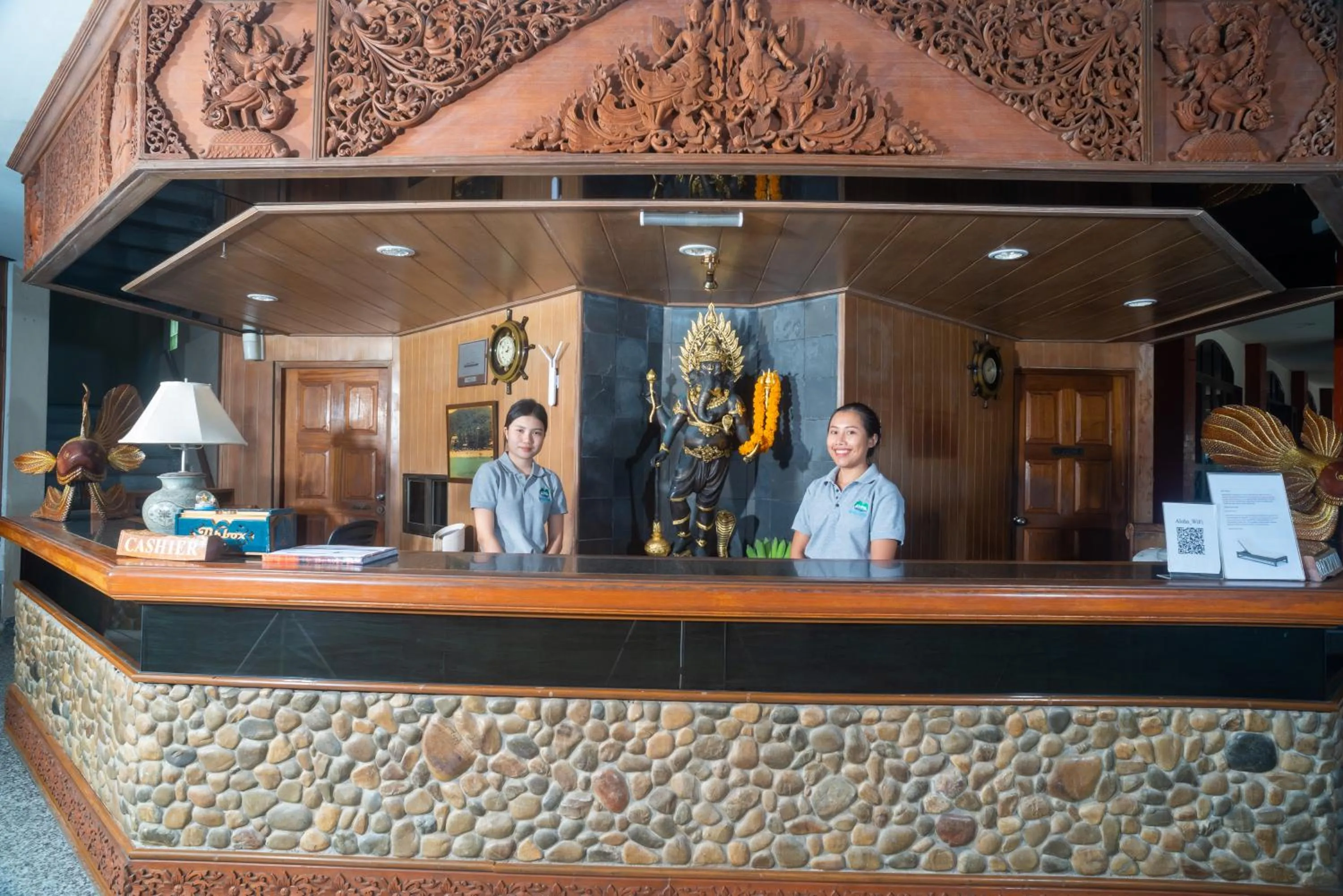 Lobby or reception in Aloha Resort