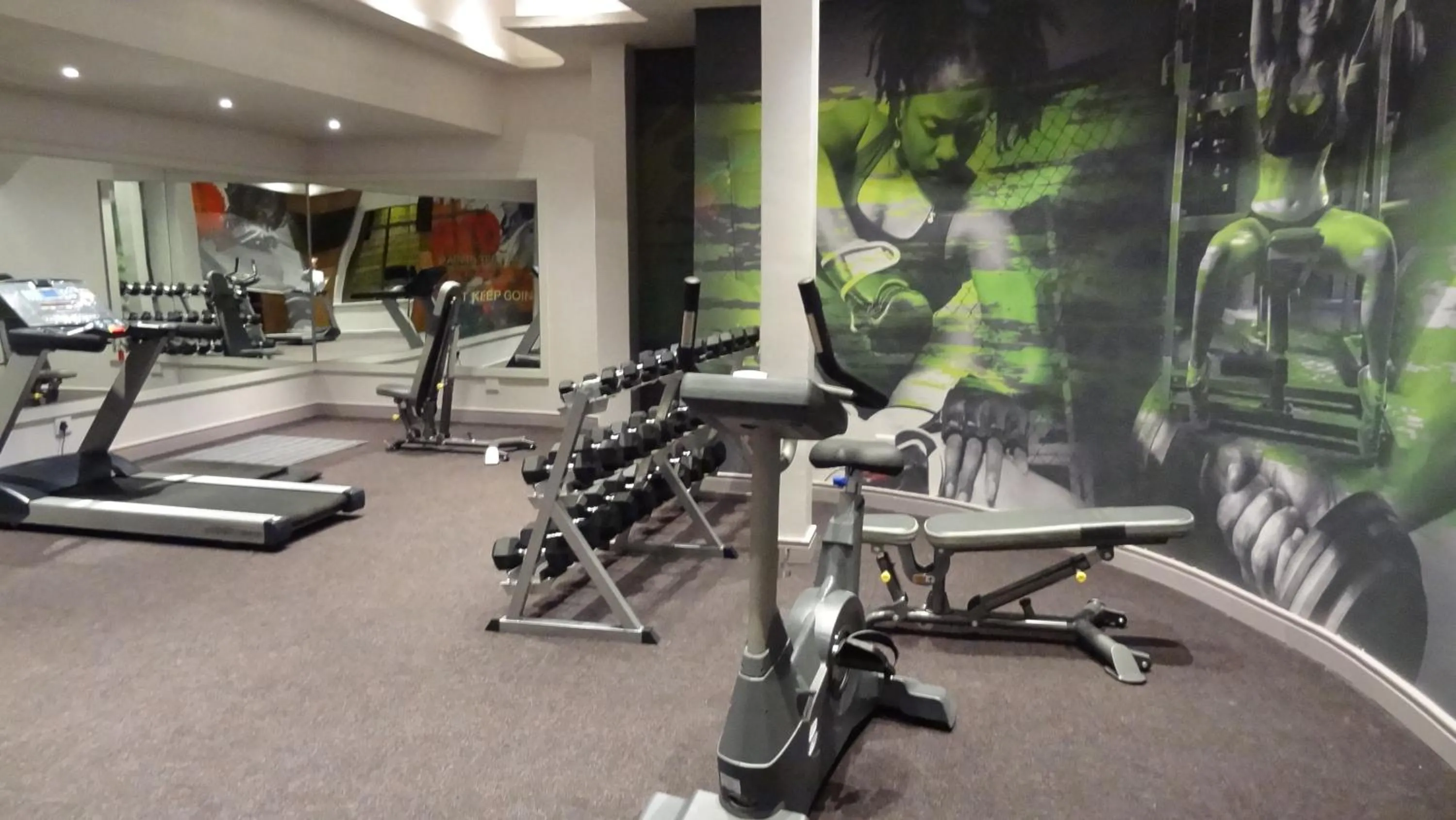 Fitness centre/facilities in Peermont Metcourt - Thaba Moshate