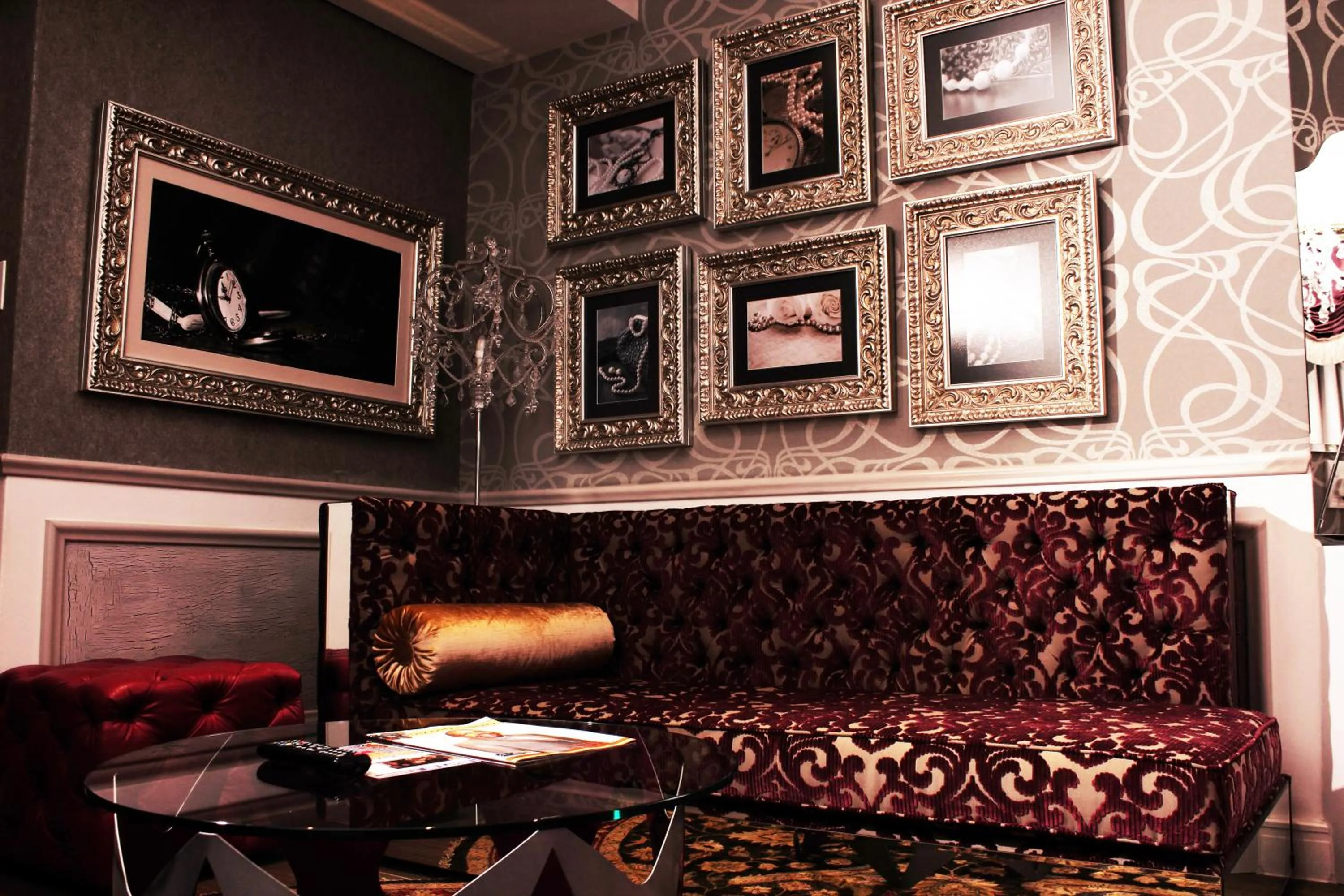 Living room in Peermont Metcourt - Thaba Moshate