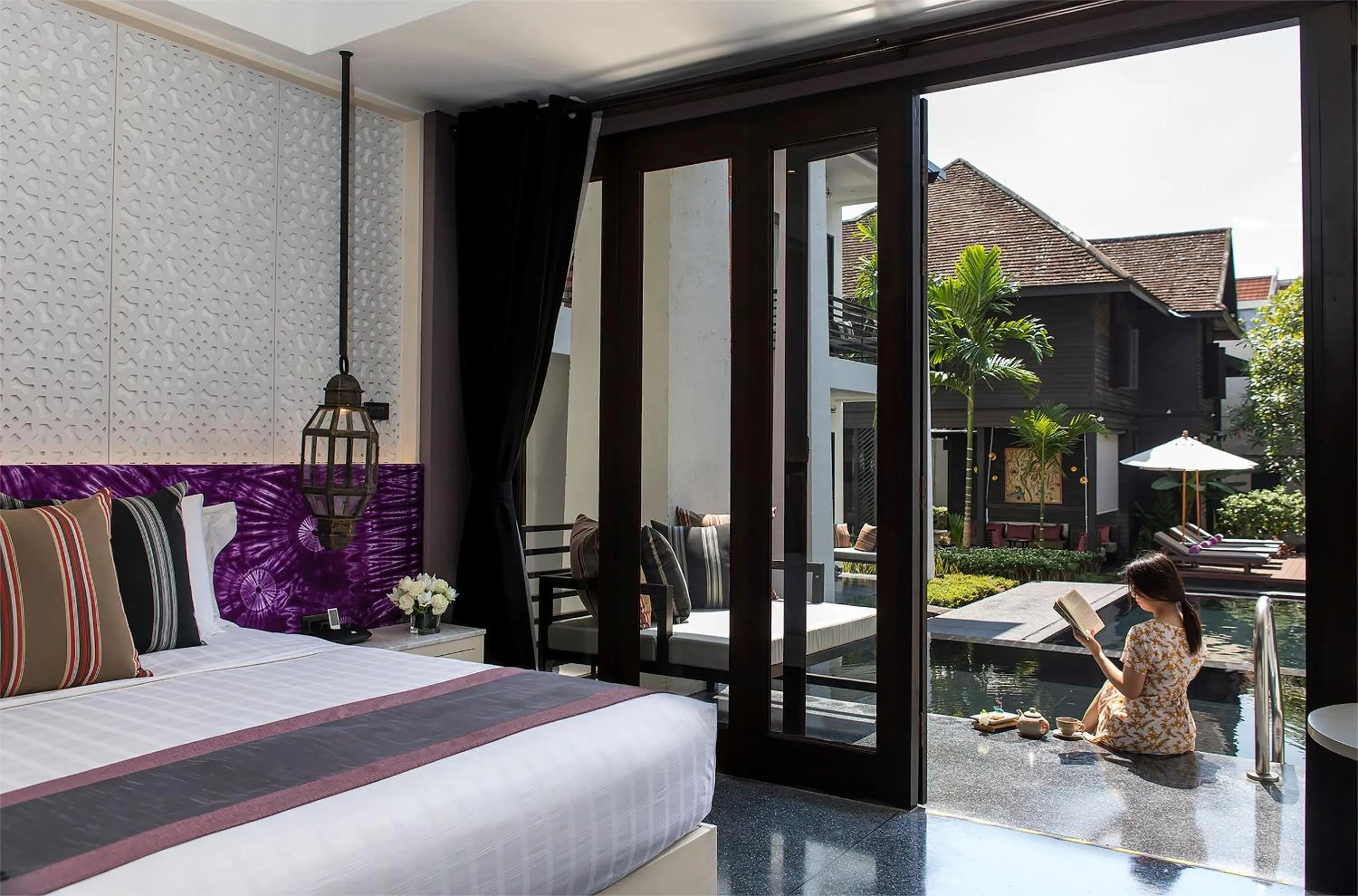 Balcony/Terrace, Bed in U Chiang Mai