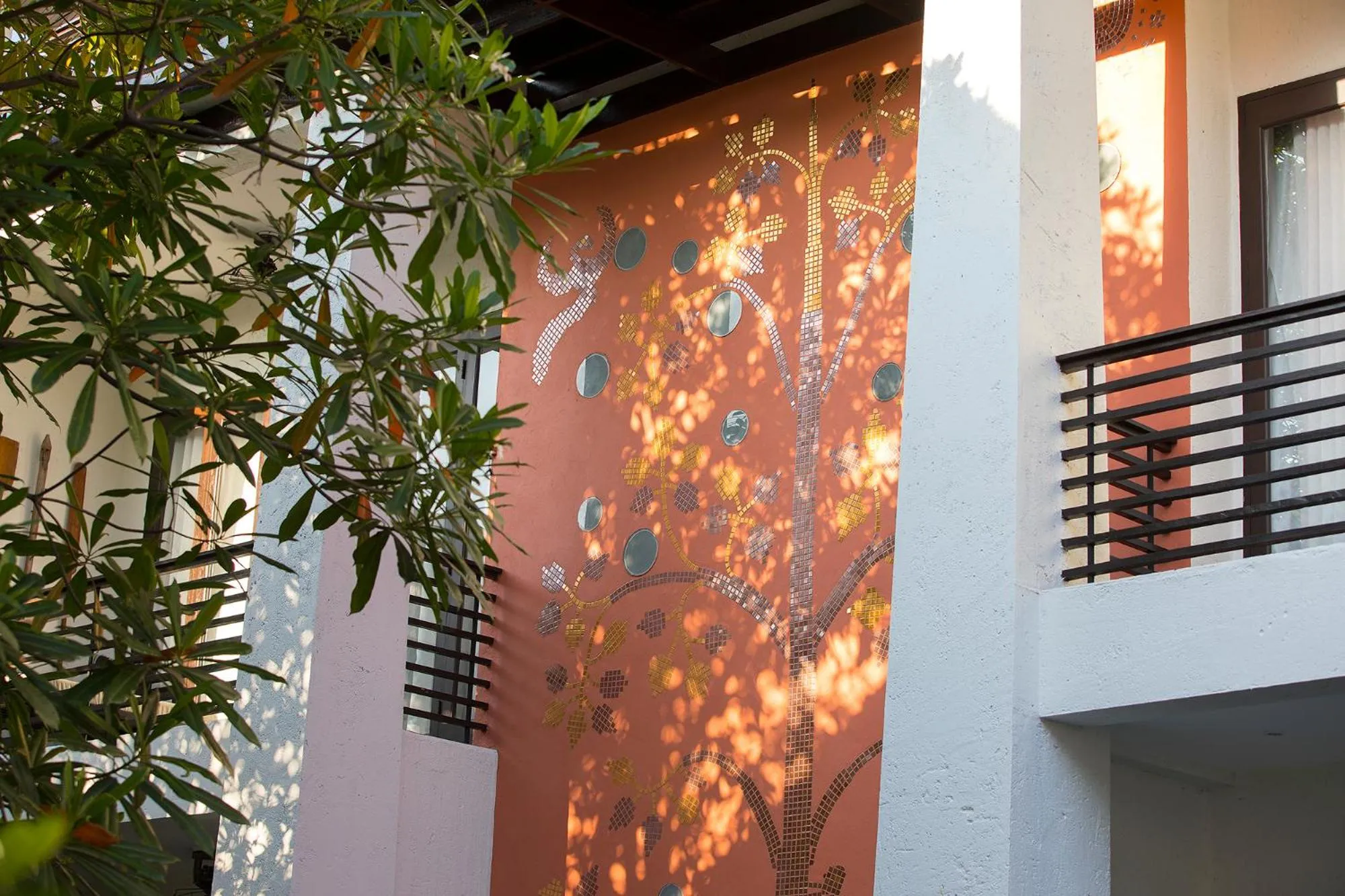 Decorative detail in U Chiang Mai