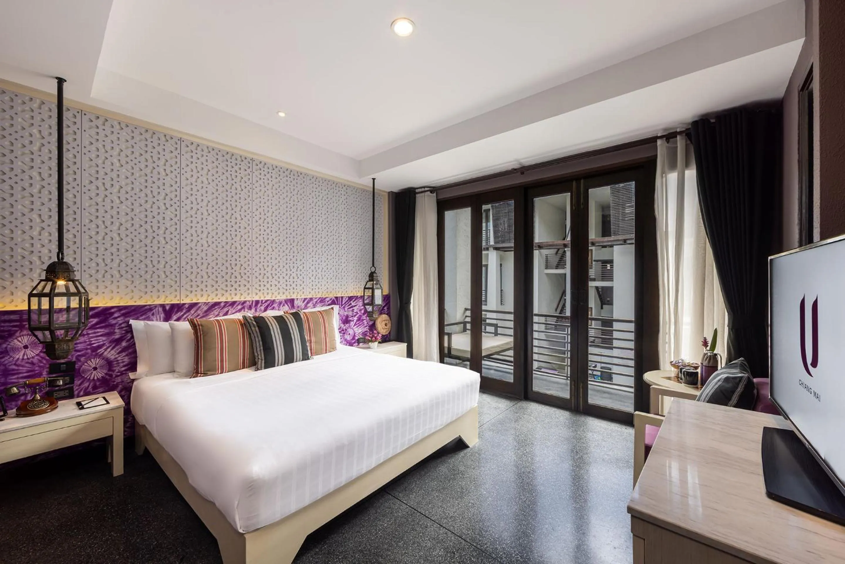 Bathroom, Bed in U Chiang Mai