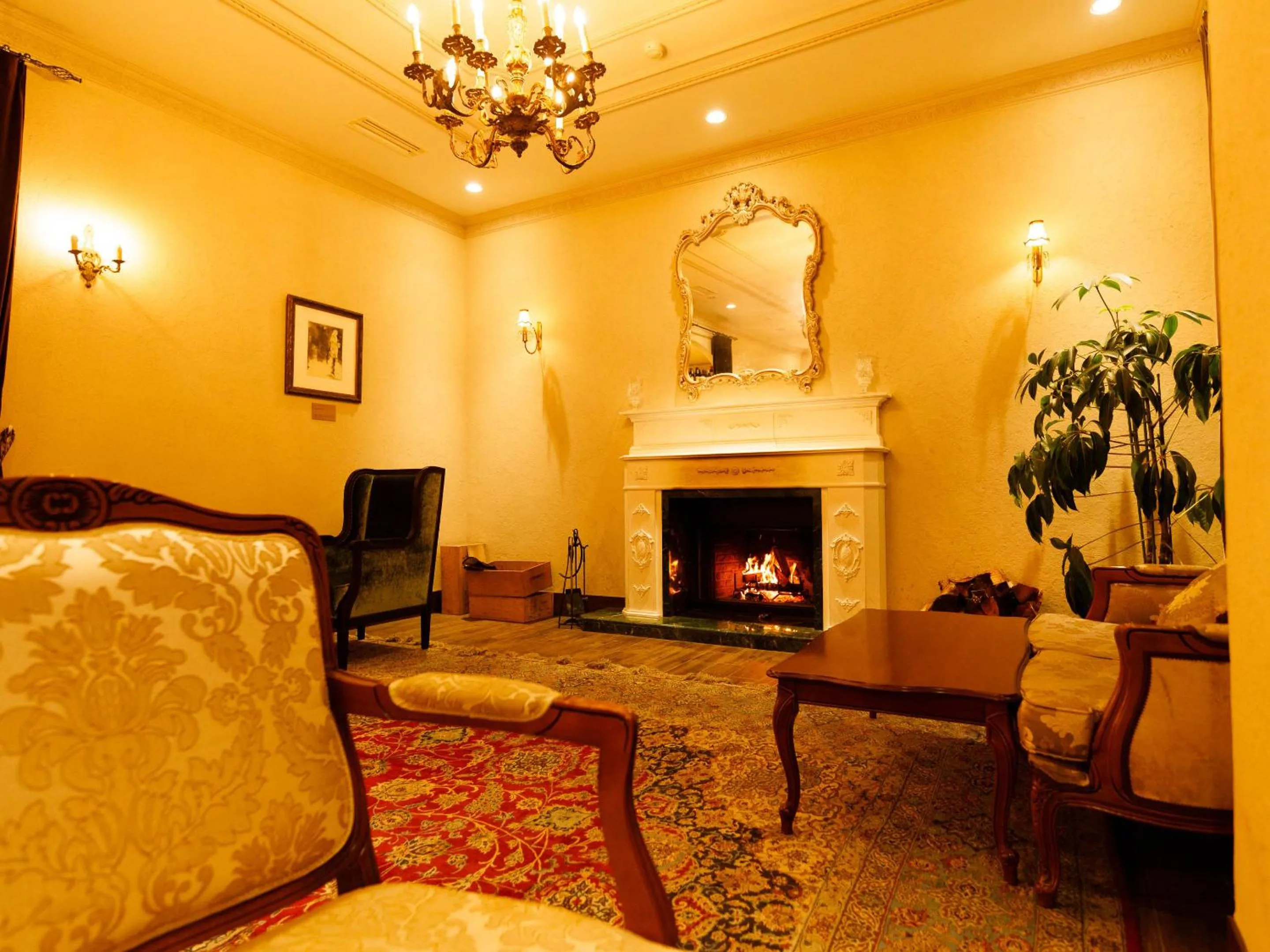 Lobby or reception in Le Grand Kyu Karuizawa