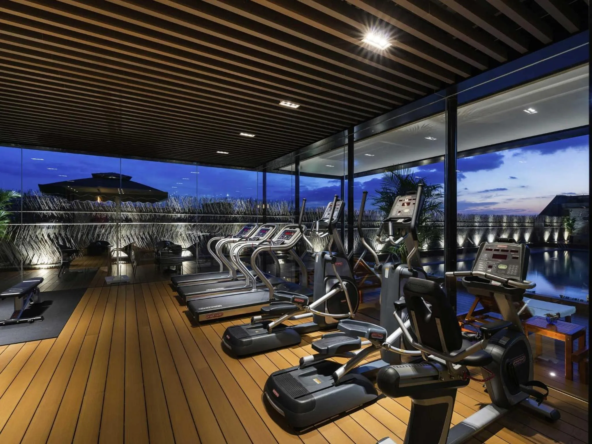 Fitness centre/facilities in Novotel Shanghai Clover