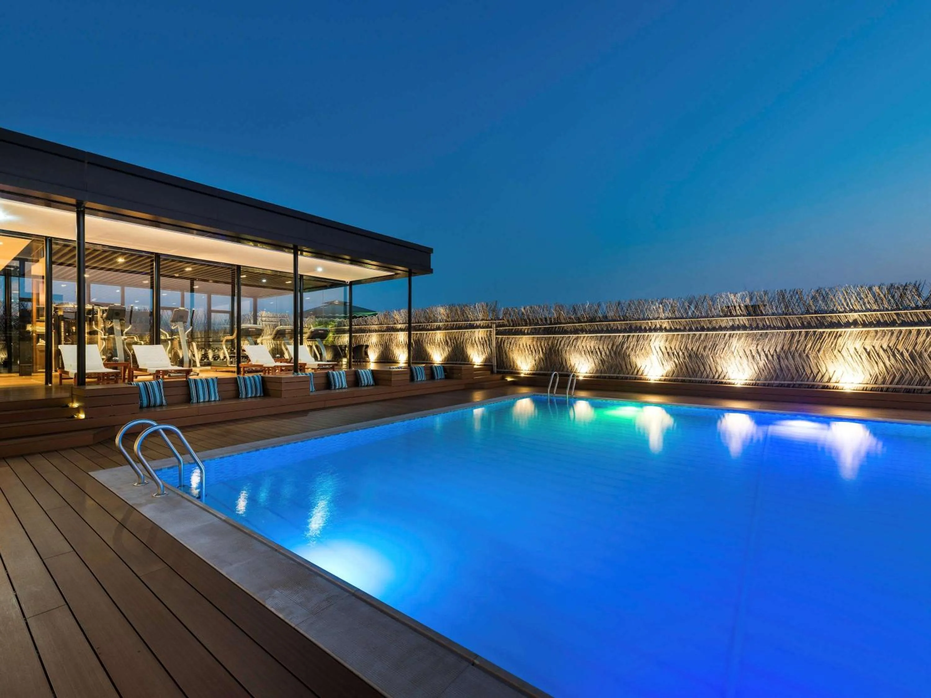 On site in Novotel Shanghai Clover