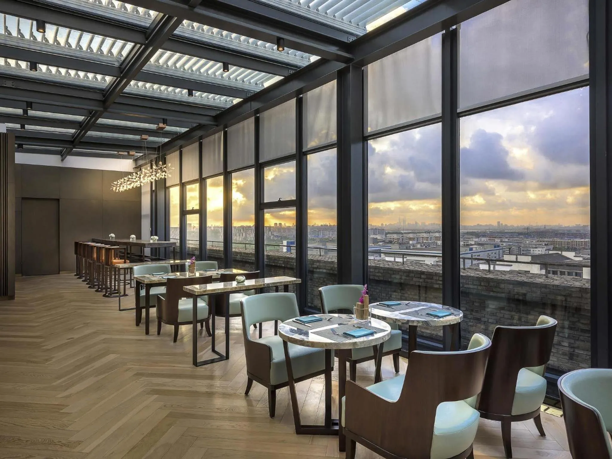 Property building in Novotel Shanghai Clover