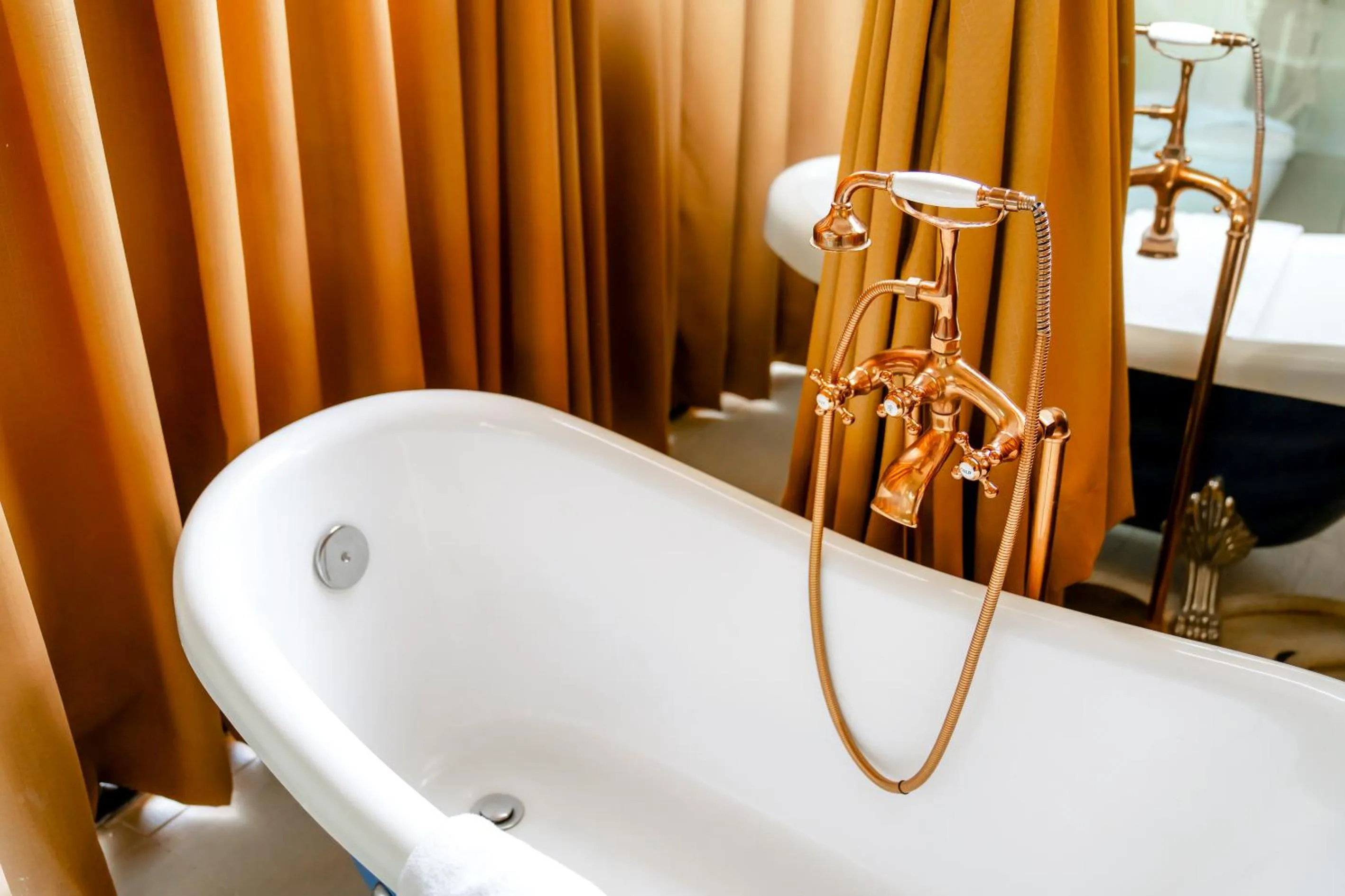 Bathroom in Hoang Trieu Hotel