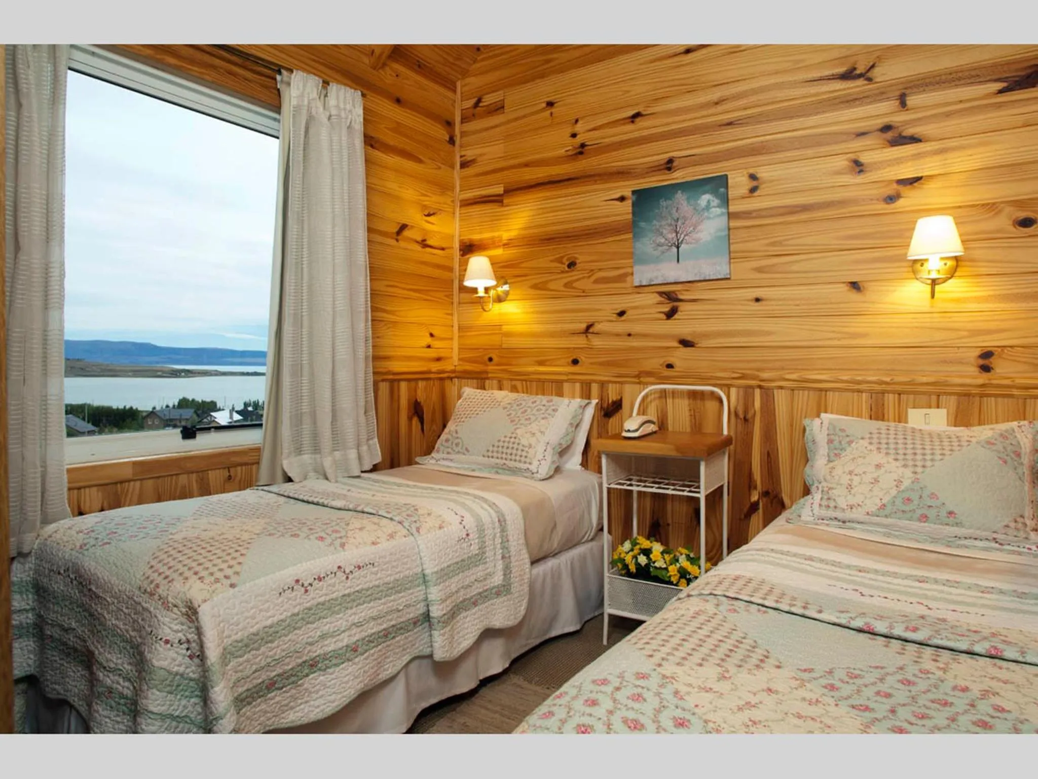 Bed in Blanca Patagonia Hostería Boutique y Cabañas