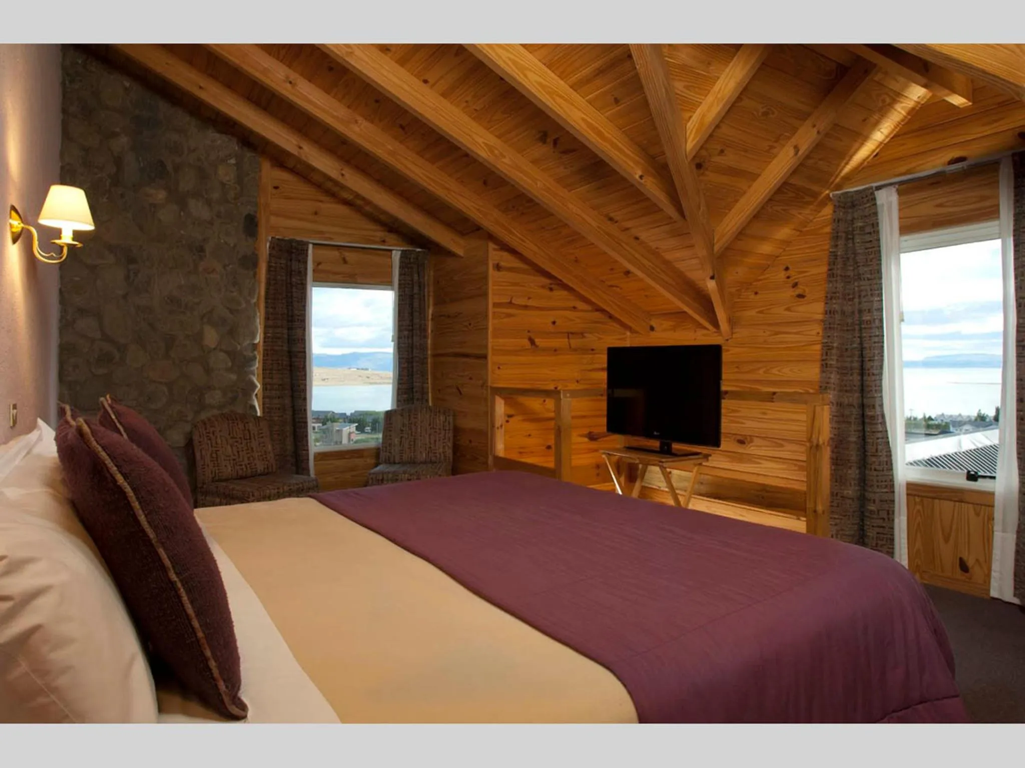 Bed in Blanca Patagonia Hostería Boutique y Cabañas