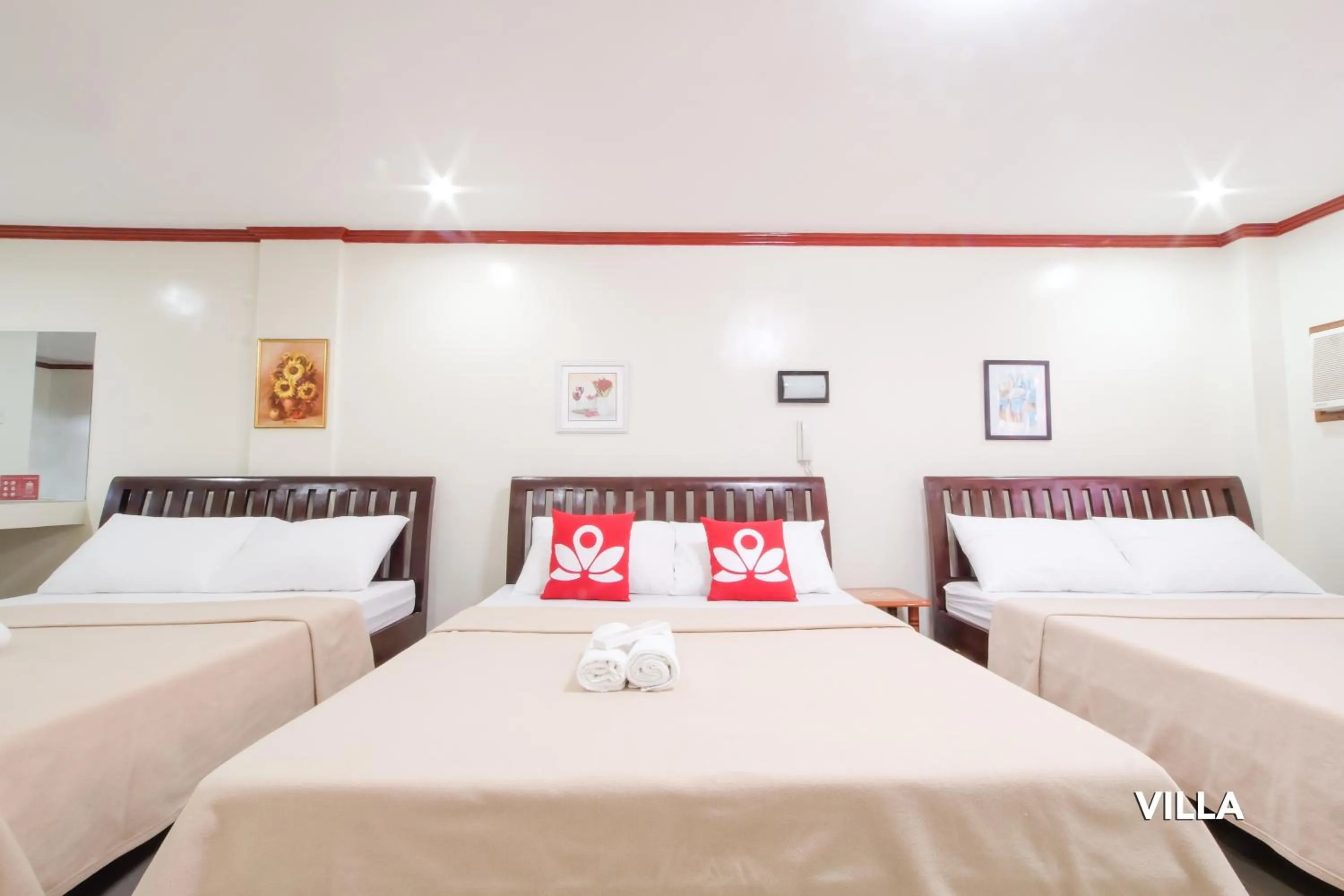 Bed in Hotel Georgina