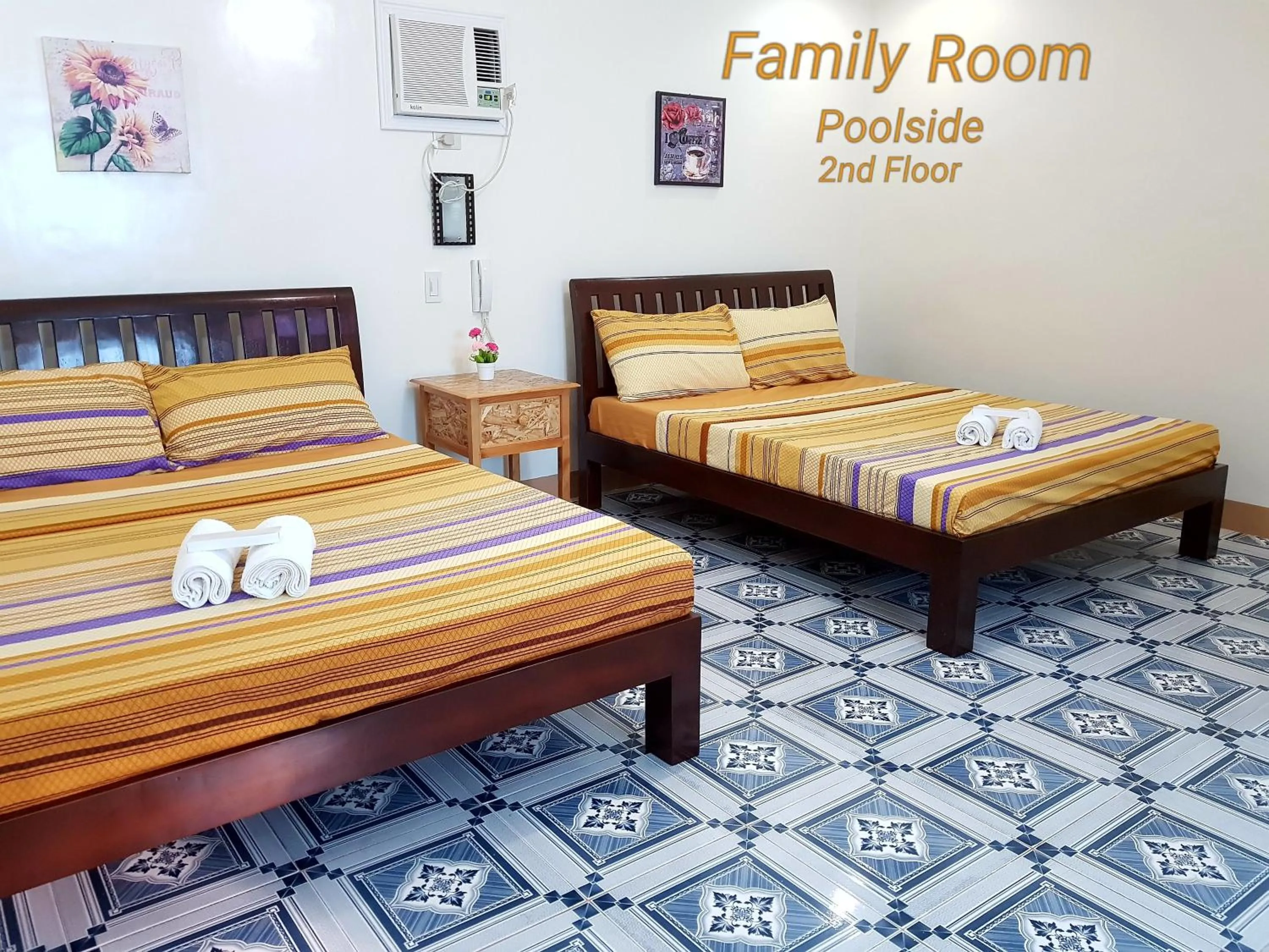 Bed in Hotel Georgina