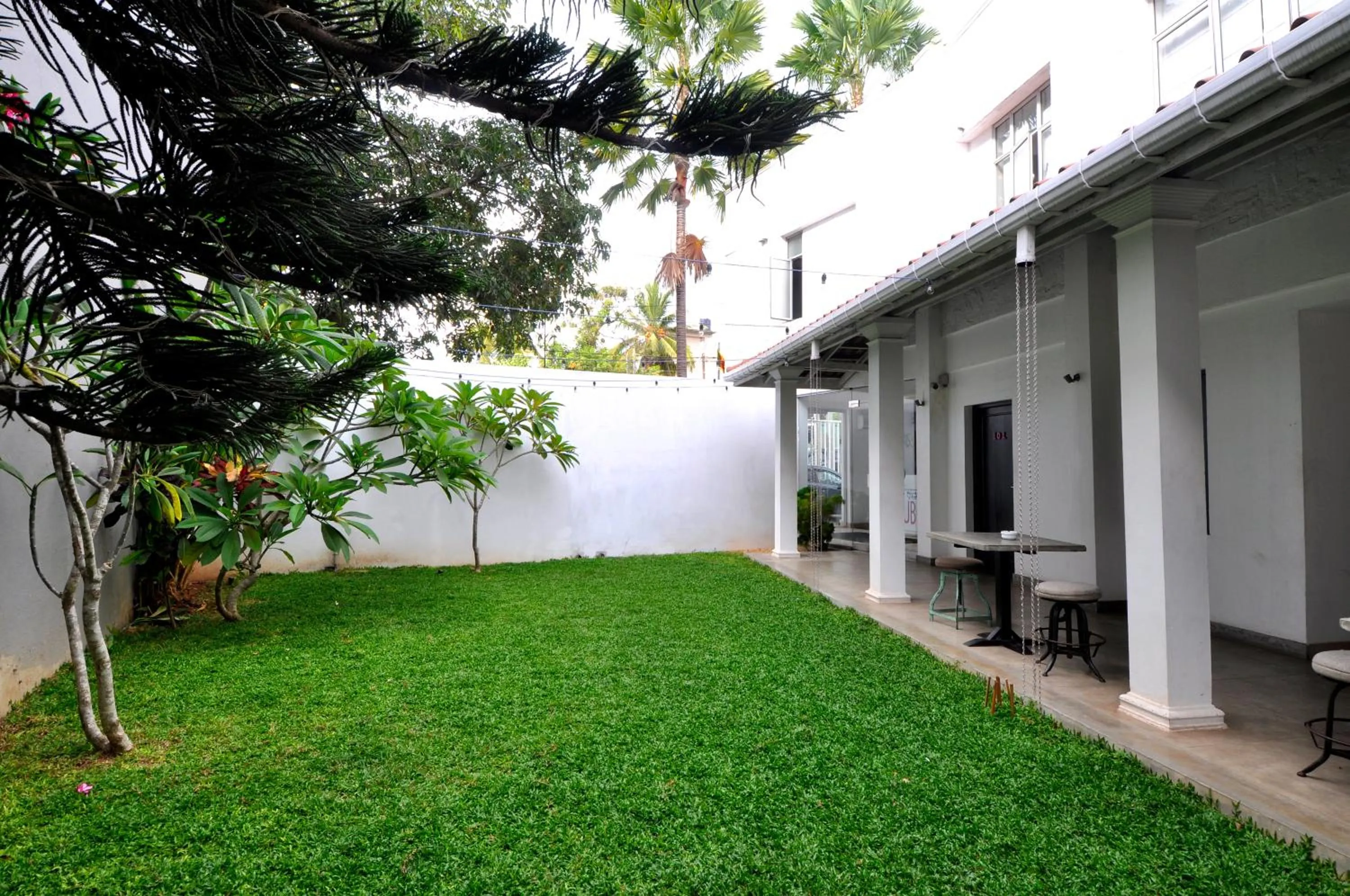 Garden in Clock Inn Dehiwala