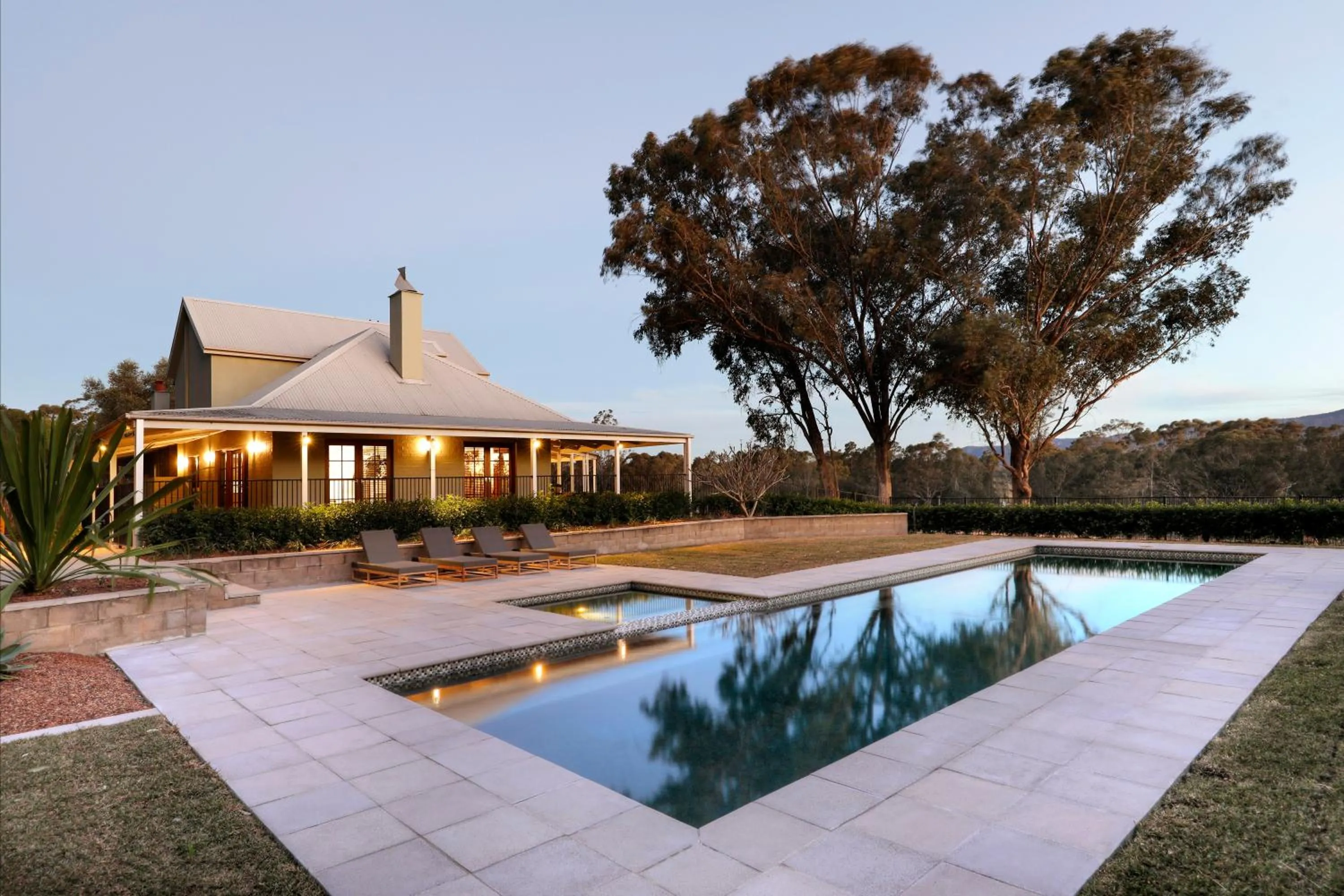 Swimming pool in Spicers Vineyards Estate