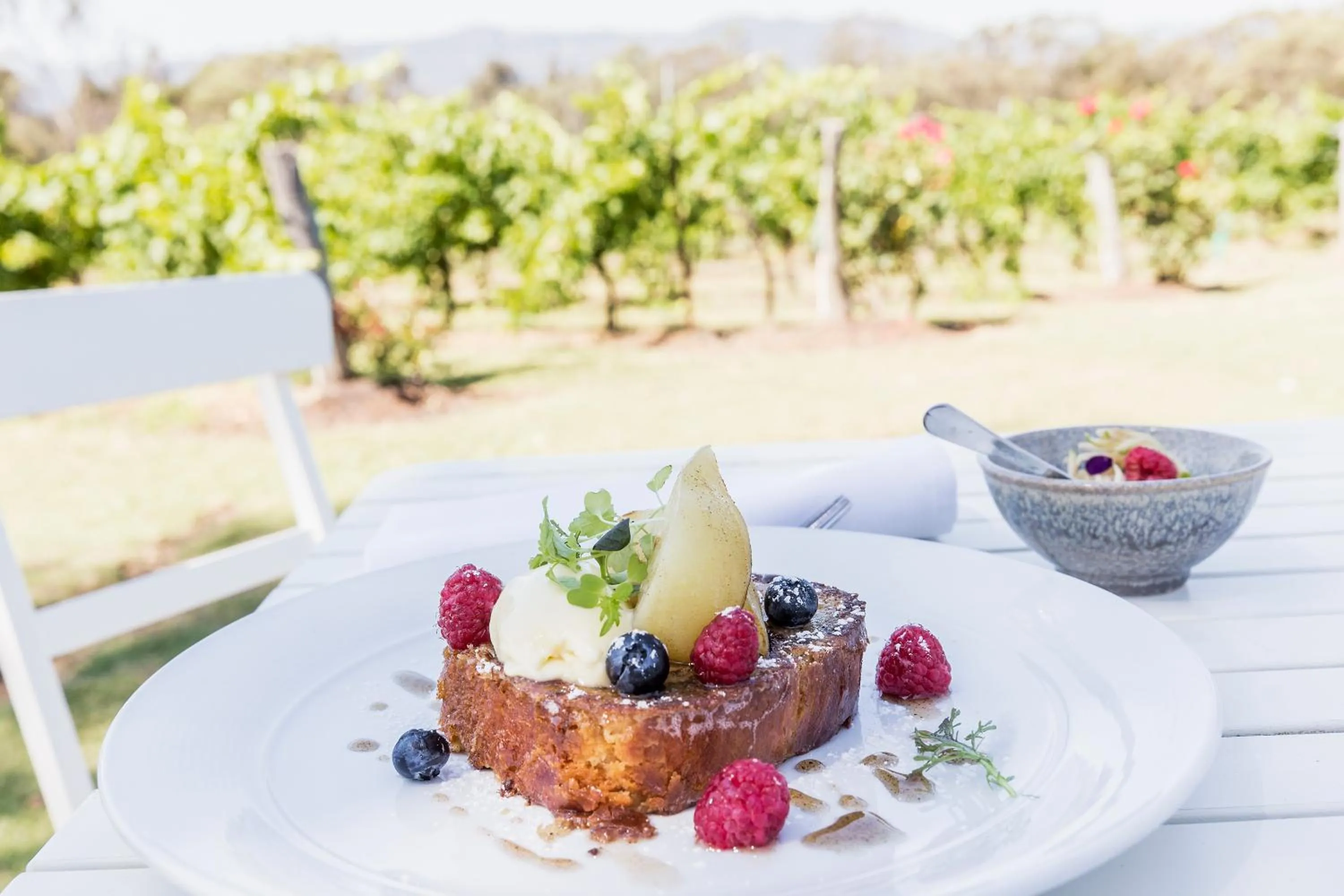 Food close-up in Spicers Vineyards Estate