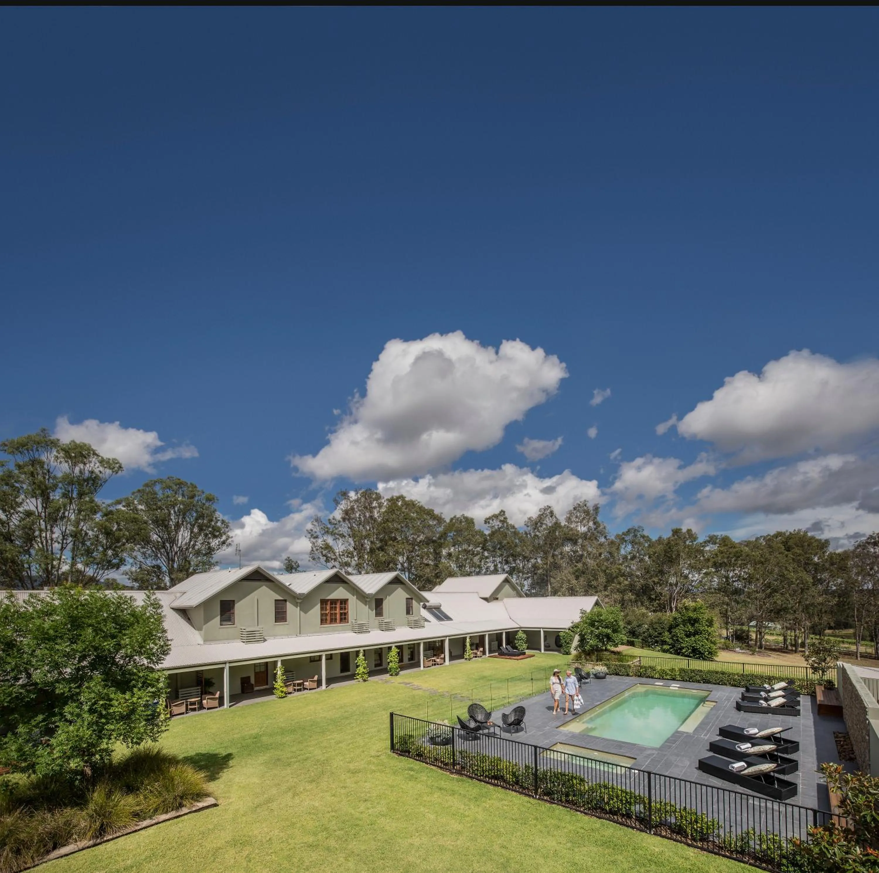 Patio in Spicers Vineyards Estate
