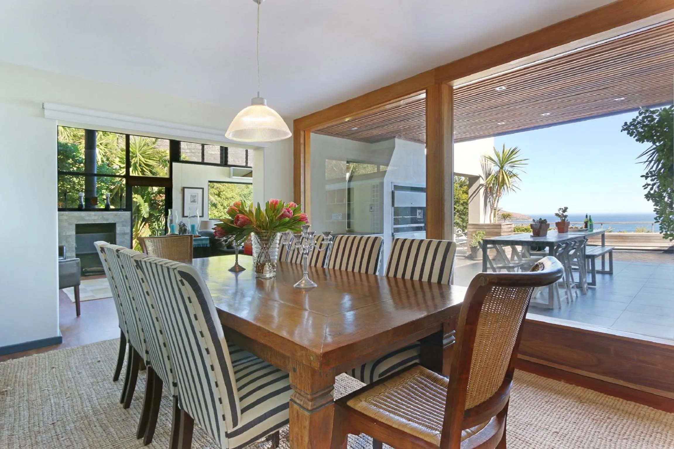 Dining area in Villa Aqua by Totalstay