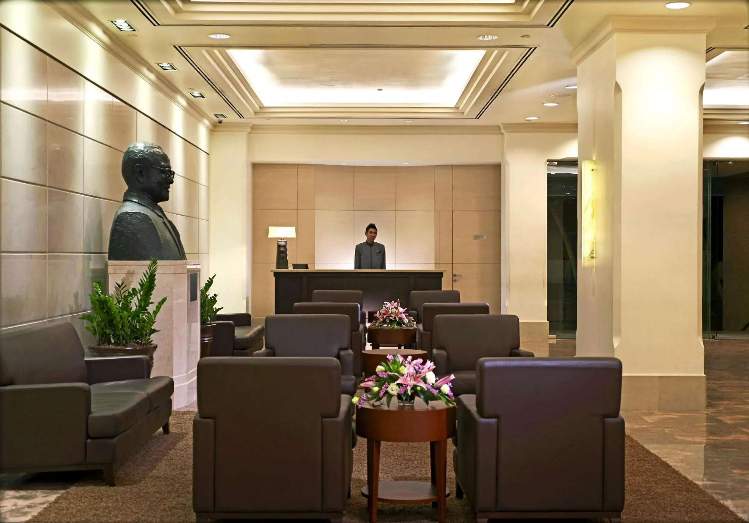 Lobby or reception in York Hotel
