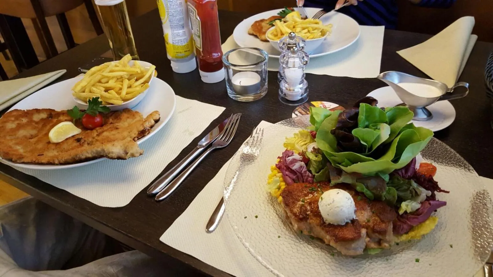 Food close-up in Hotel Bahnhof