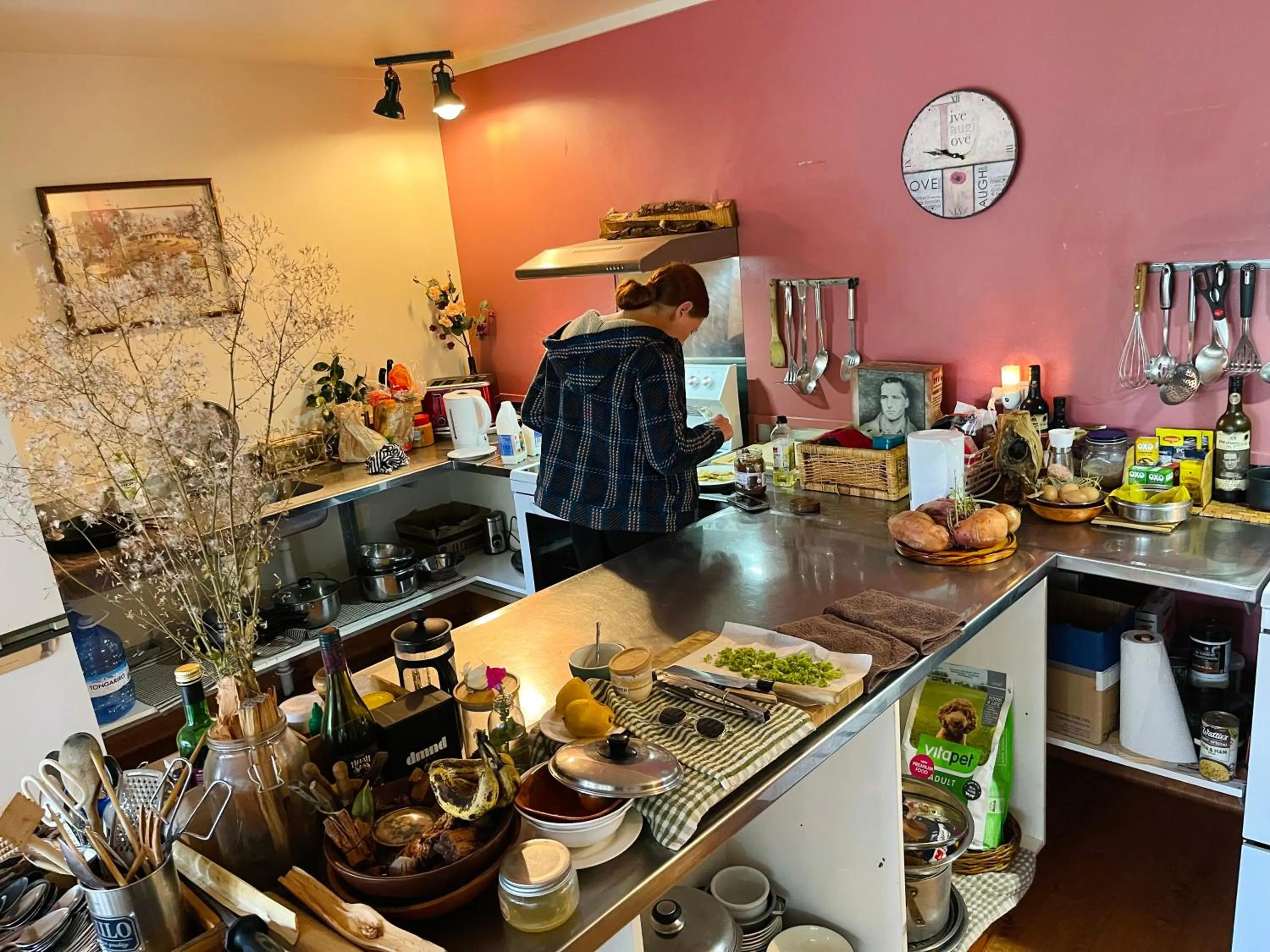 kitchen in Howard's Mountain Lodge